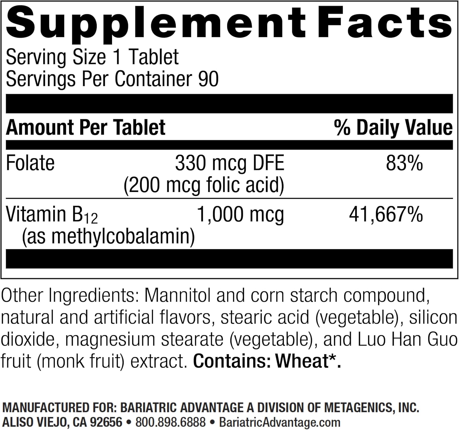 bariatric-advantage-vitamin-b12-speedy-melts-with-folic-acid---peppermint-flavor-90-count---fast-melting-1000-mcg-supplement-2