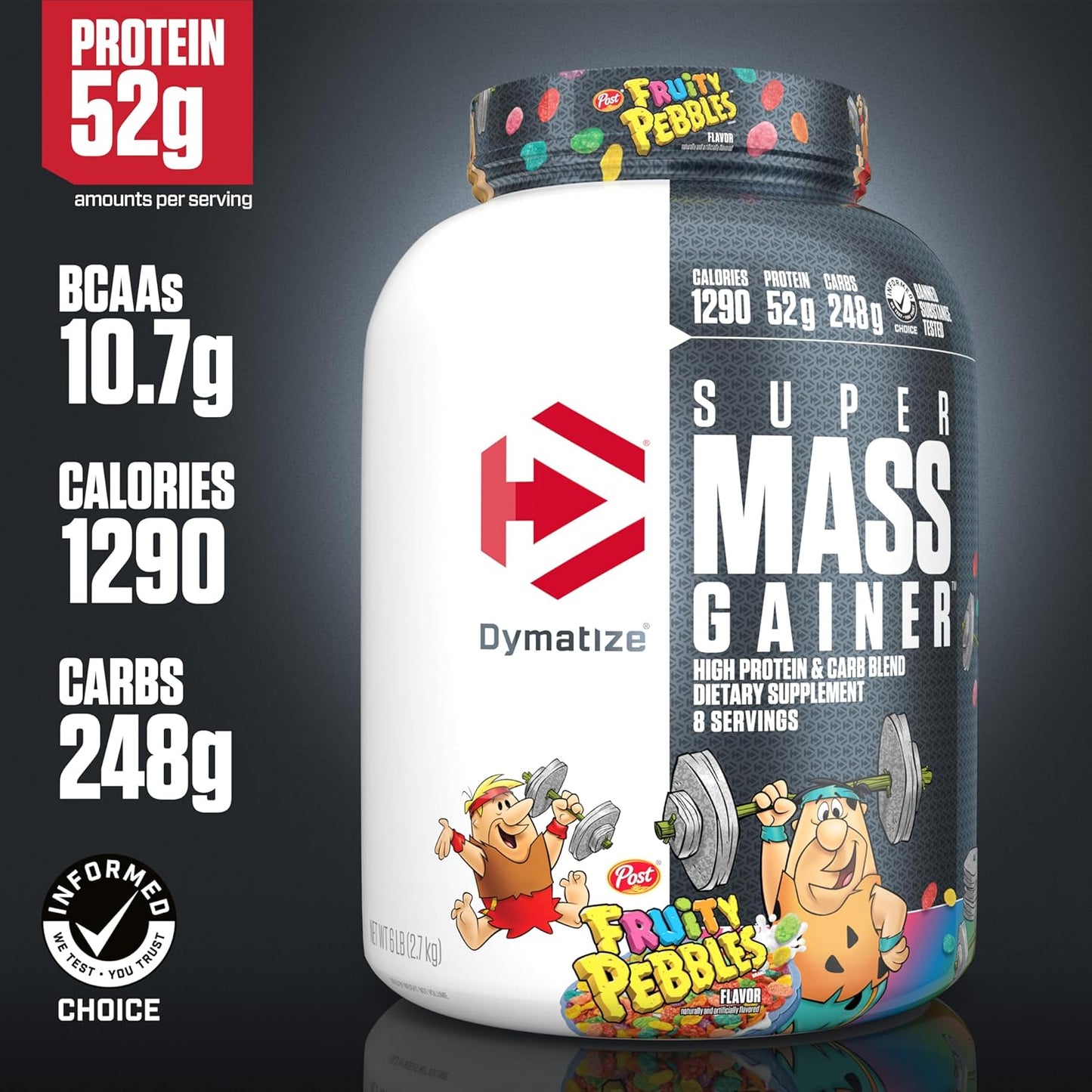 dymatize-super-mass-gainer-protein-powder---fruity-pebbles-flavor-6-lb---1290-calories-52g-protein---easy-mixing-delicious-taste-2