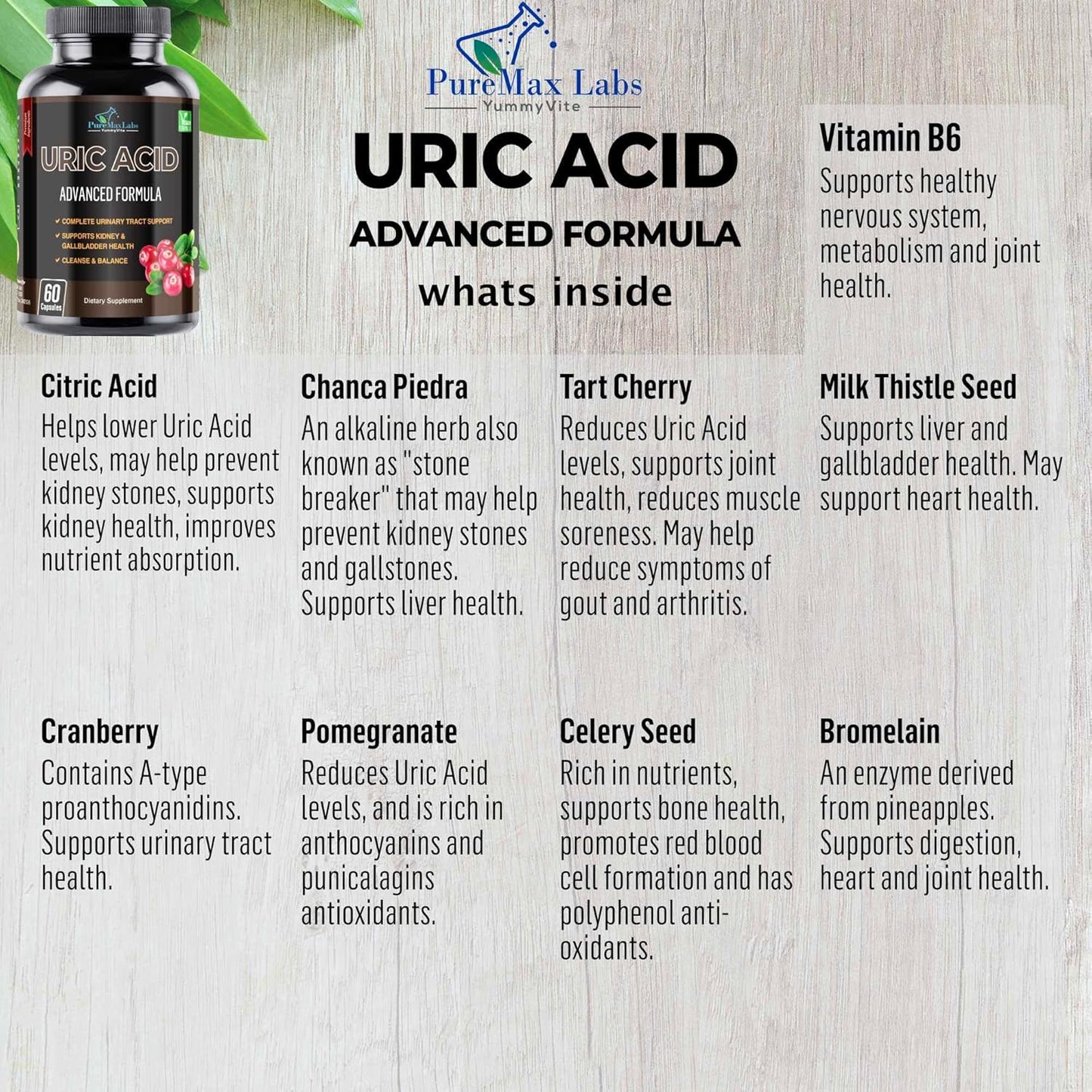 uric-acid-cleanse-capsules-with-cranberry-chanca-piedra-tart-cherry-milk-thistle---kidney-liver-support---60-count-3