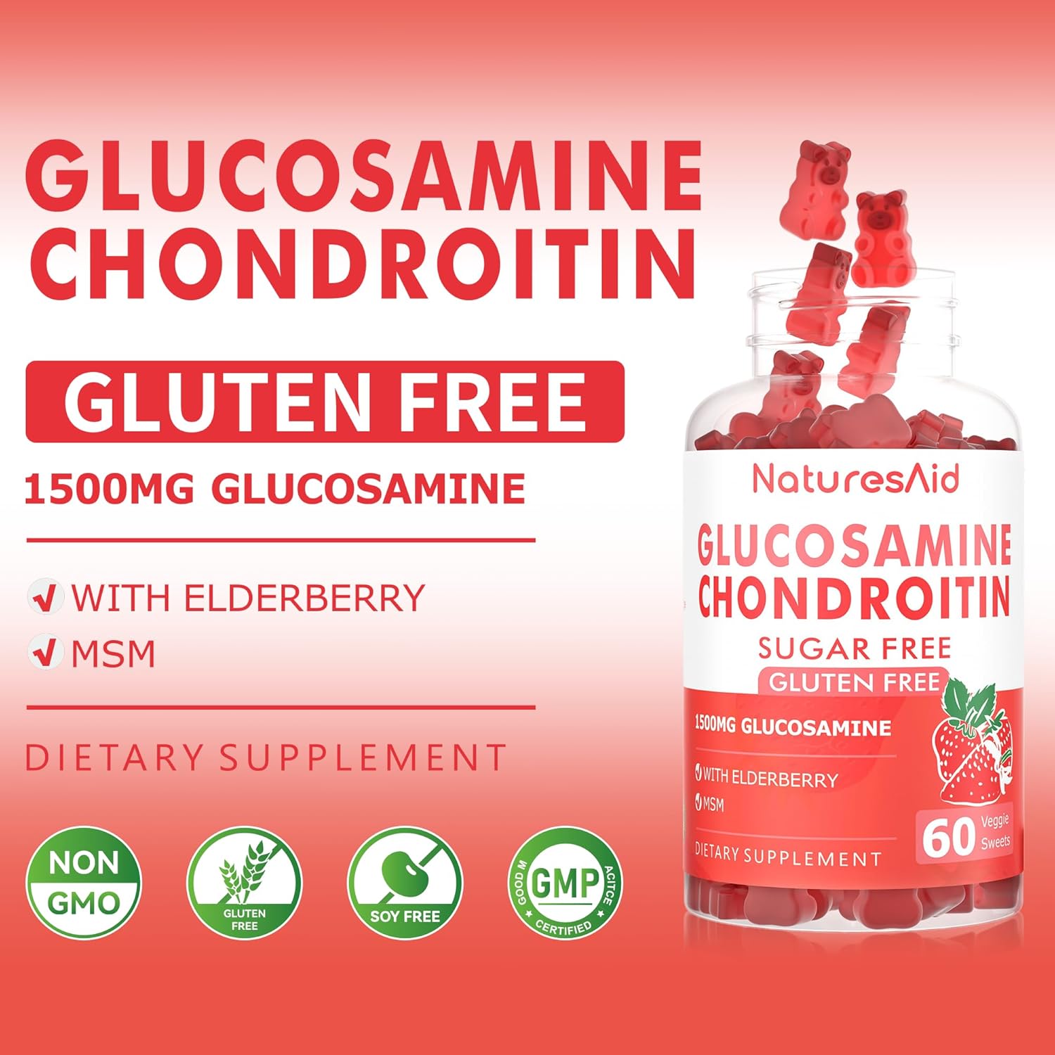 extra-strength-glucosamine-chondroitin-gummies-with-msm-elderberry---joint-immune-support-for-adults---strawberry-flavor---2-pack-3