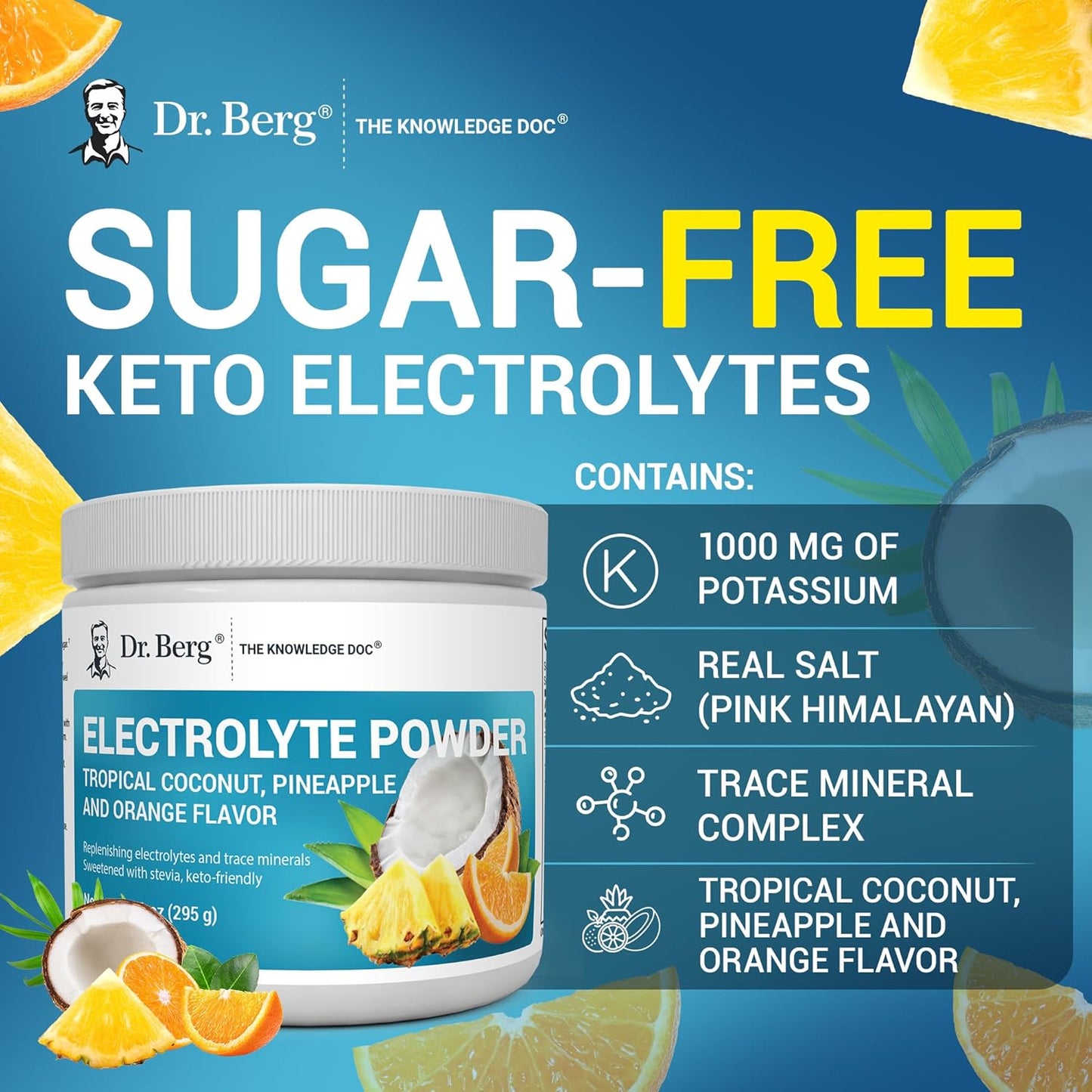 dr-berg-zero-sugar-hydration-keto-electrolyte-powder-with-1000mg-potassium-pink-himalayan-salt---tropical-coconut-pineapple-orange-drink-supplement---50-servings-7