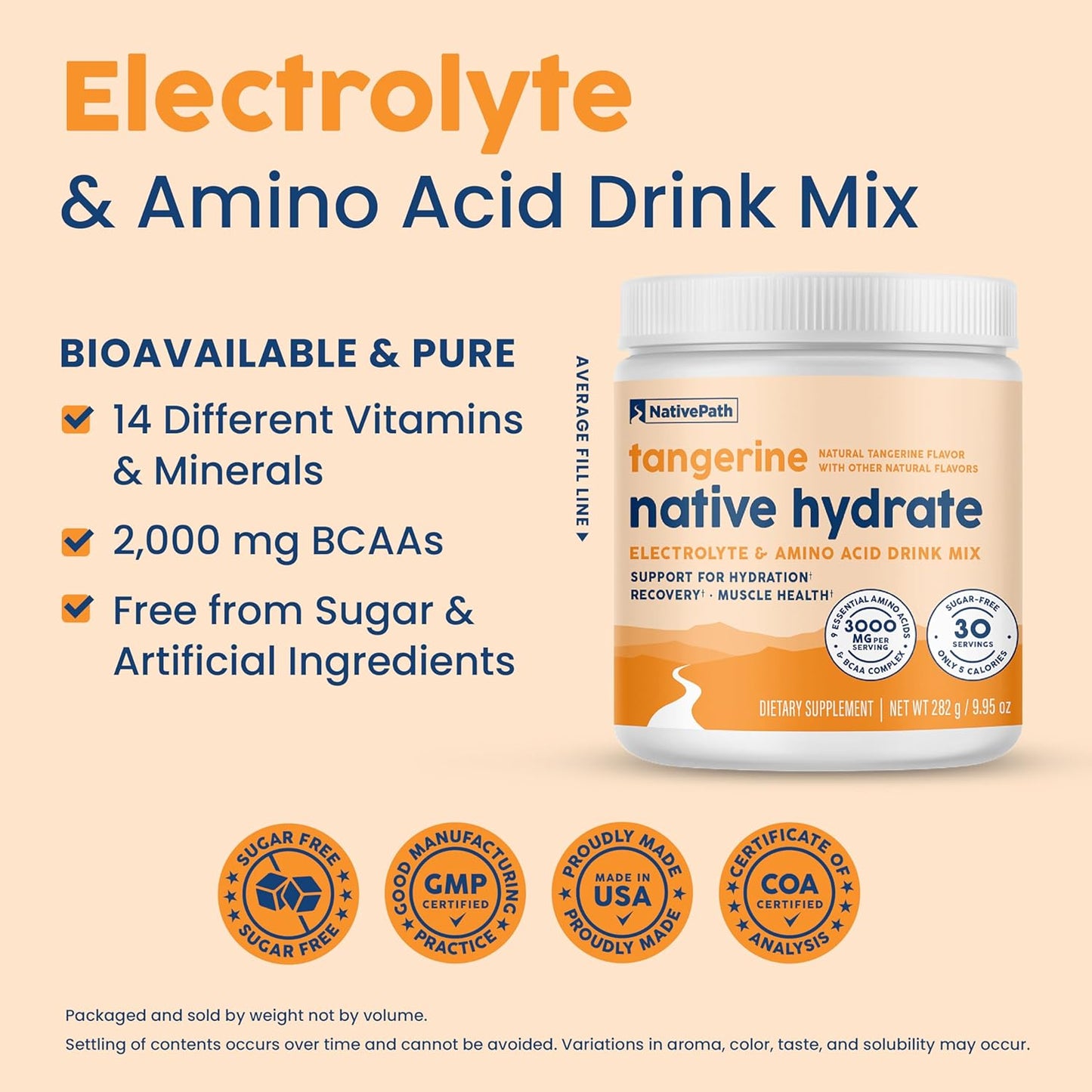 hydrate-and-replenish-with-nativepath-tangerine-electrolyte-drink-mix---infused-with-bcaa-and-collagen-for-optimal-hydration-3