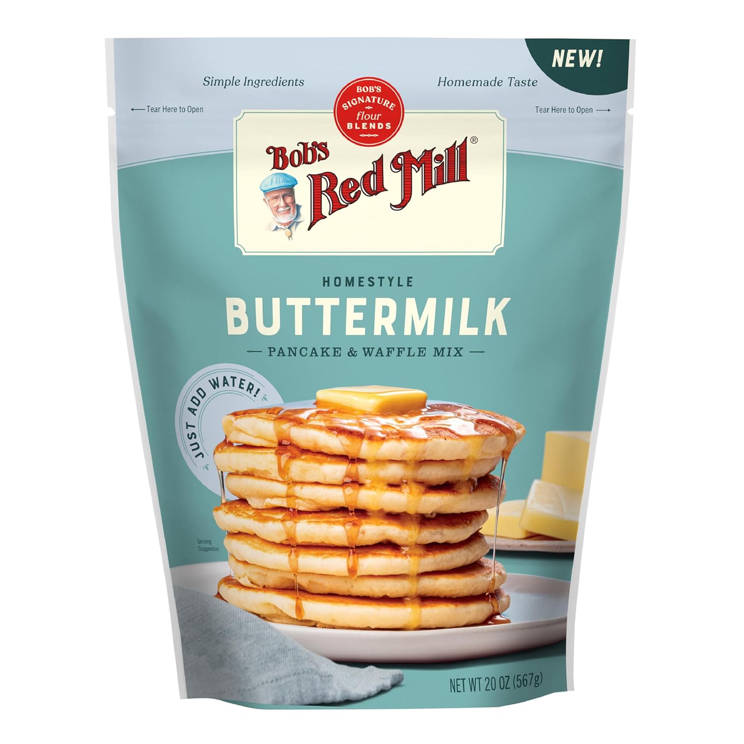 bobs-red-mill-buttermilk-pancake-mix---20oz-pack-of-4---easy-to-make-yields-32-40-pancakes-per-bag-5