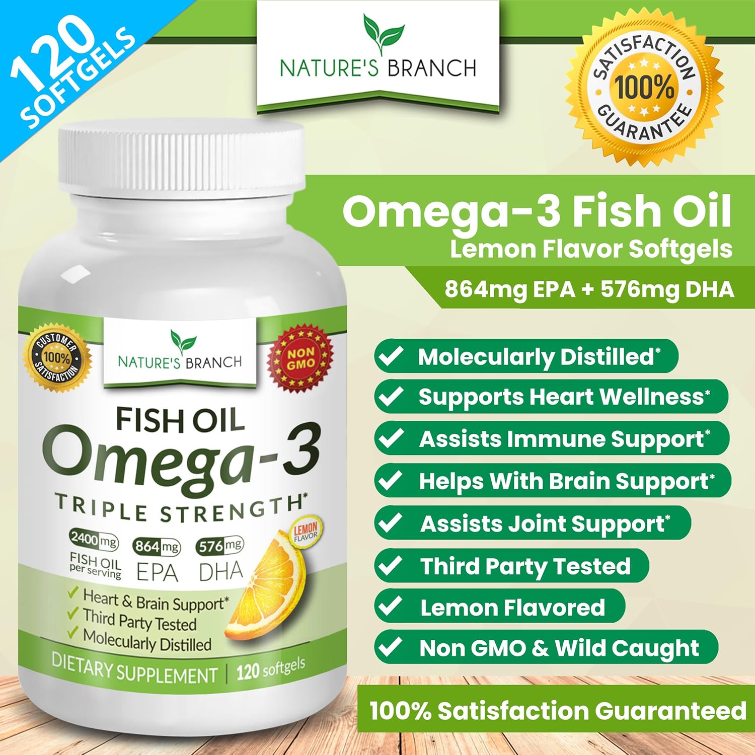 triple-strength-omega-3-fish-oil-pills---2400mg-120-capsules---lemon-flavor-high-potency-burpless---ultra-pure-liquid-softgels-for-brain-joints-eyes-hair-heart-health---natures-branch-best-4
