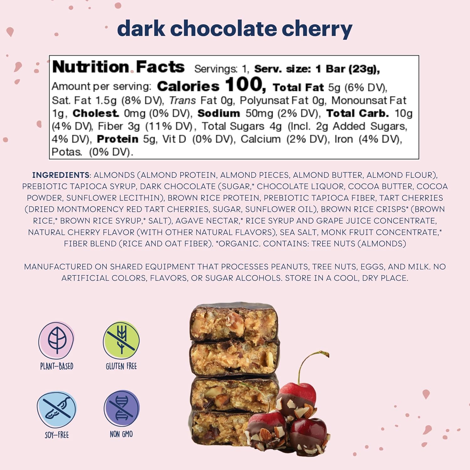 zing-dark-chocolate-cherry-kids-protein-bars---gluten-free-vegan-nutrition-bars-with-high-protein-dairy-free-plant-based-kosher-low-sugar---18-count-3