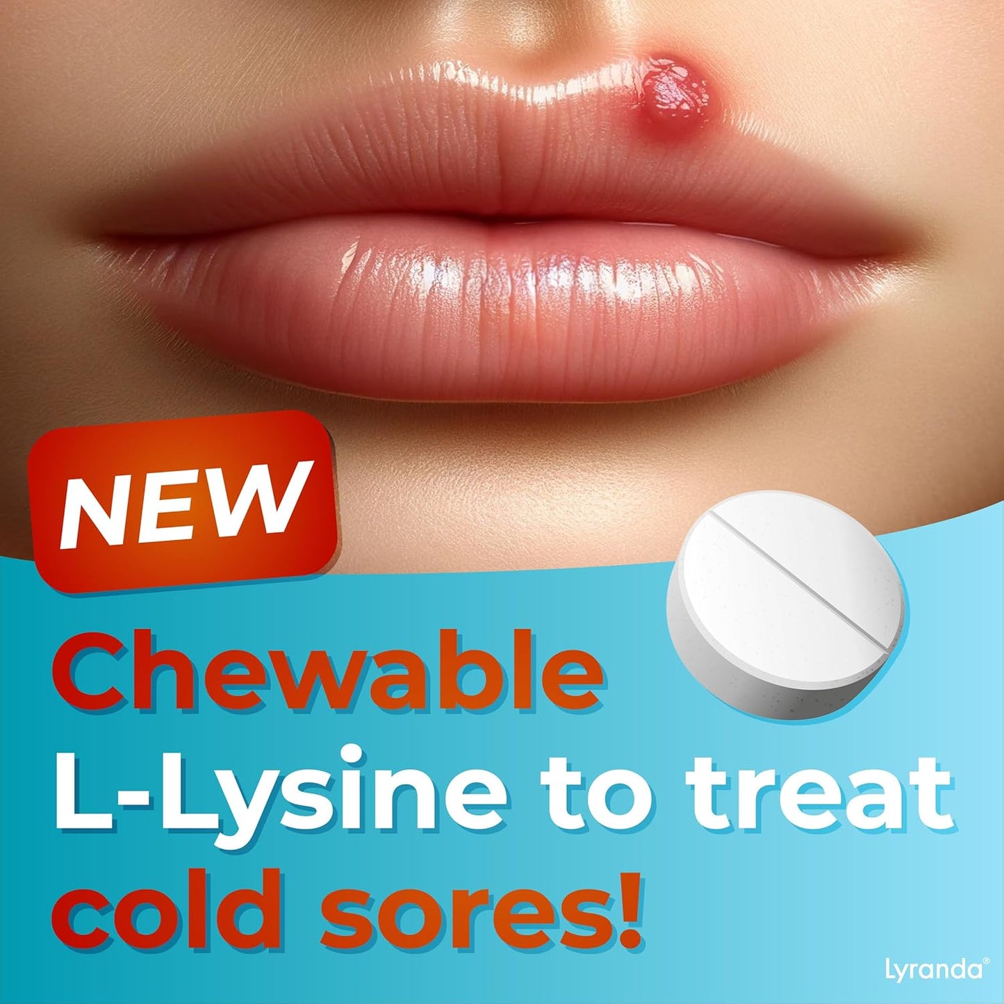 1000mg-lyranda-chewable-l-lysine-tablets-for-cold-sores-treatment---quick-absorption-and-improved-cleanliness-2