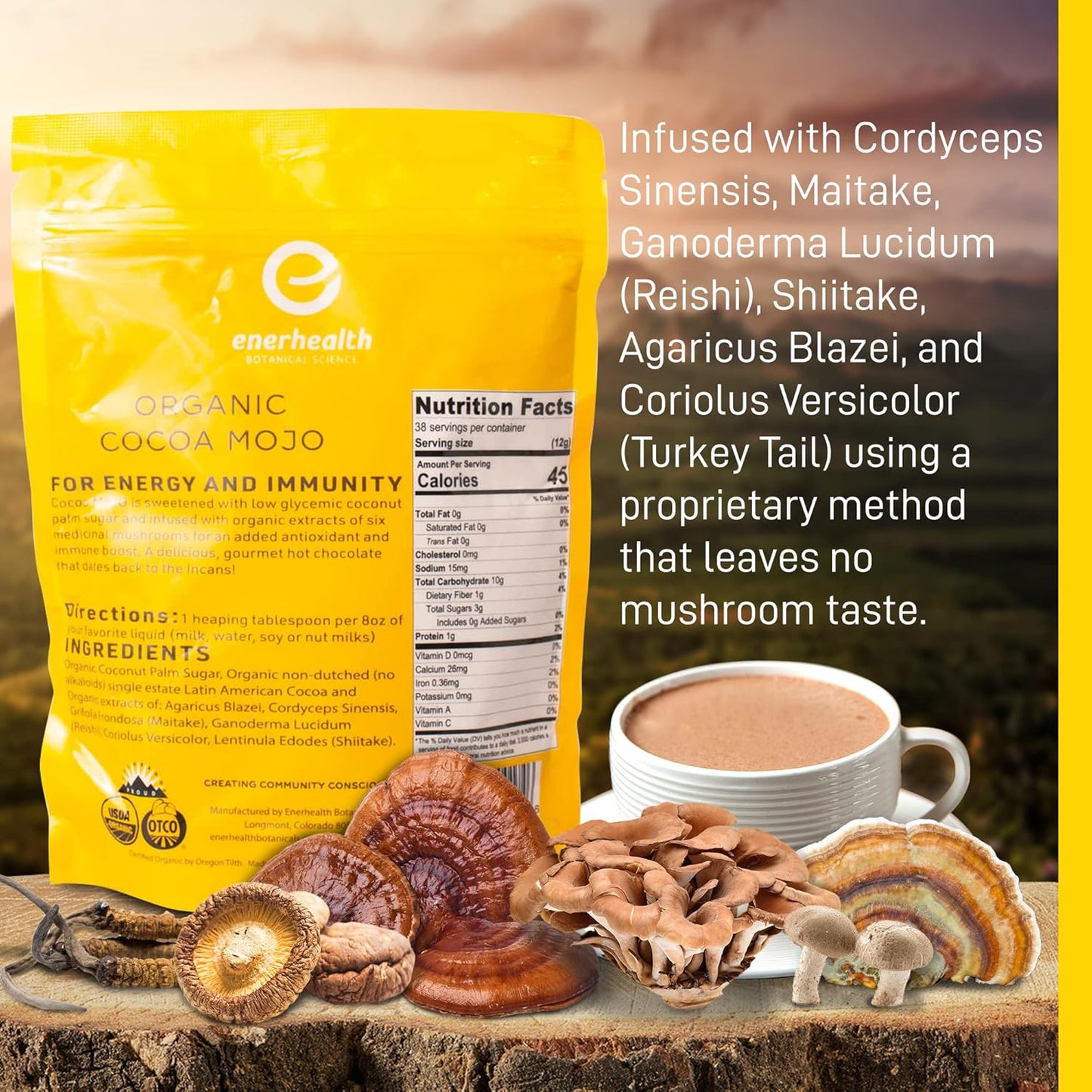 certified-organic-cocoa-mojo-hot-chocolate-mix-with-peruvian-cocoa-low-glycemic-coconut-palm-sugar-and-6-mushroom-extracts---16-oz-4