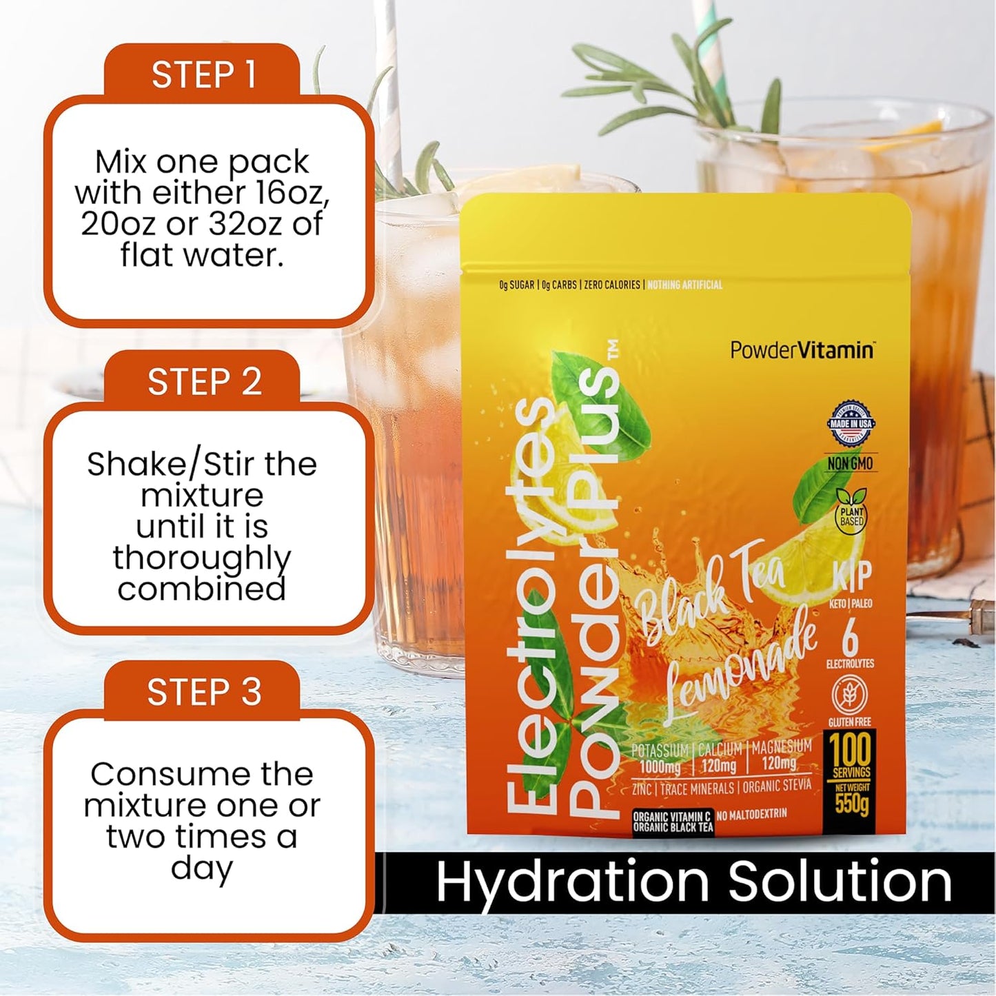 black-tea-lemonade-electrolyte-powder---100-servings-zero-calorie-keto-hydration-powder-with-vitamin-electrolytes-1000mg-potassium-120mg-calcium-120mg-magnesium---no-sugar-or-maltodextrin-3
