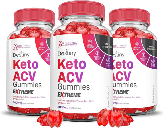 destiny-keto-acv-gummies-3-pack---2000mg-extreme-formula-with-pomegranate-beet-juice-powder-b12---vegan-non-gmo---180-gummies-1