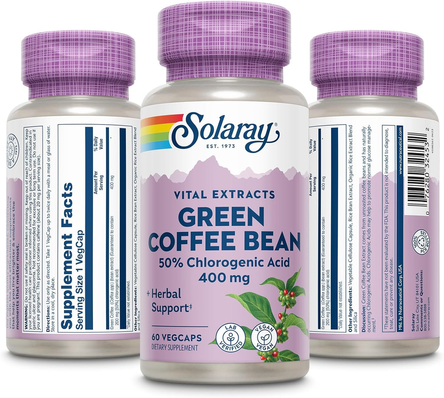 solaray-green-coffee-bean-extract-capsules---400mg-60-count---guaranteed-potency---vegetarian-formula---plastic-bottle-2