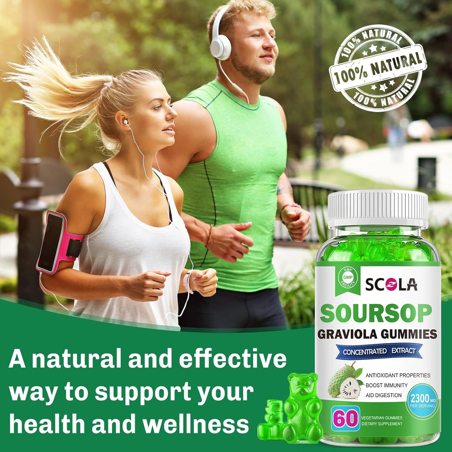 organic-soursop-gummy-bears---immune-support-with-vitamin-c-zinc---non-gmo-antioxidant-gummies---60-count-9