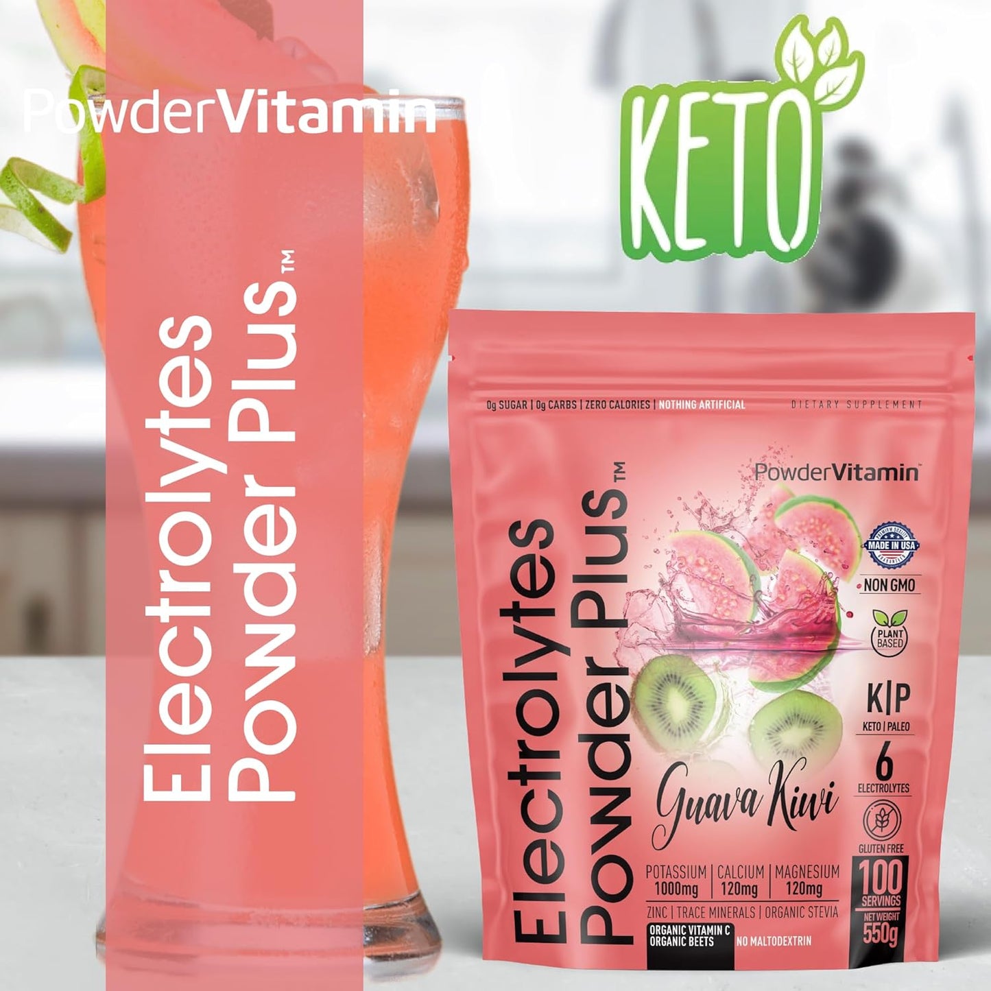 guava-kiwi-electrolyte-powder---zero-calorie-keto-drink-with-1000mg-potassium-120mg-calcium-120mg-magnesium---100-servings-of-hydration-powder-2