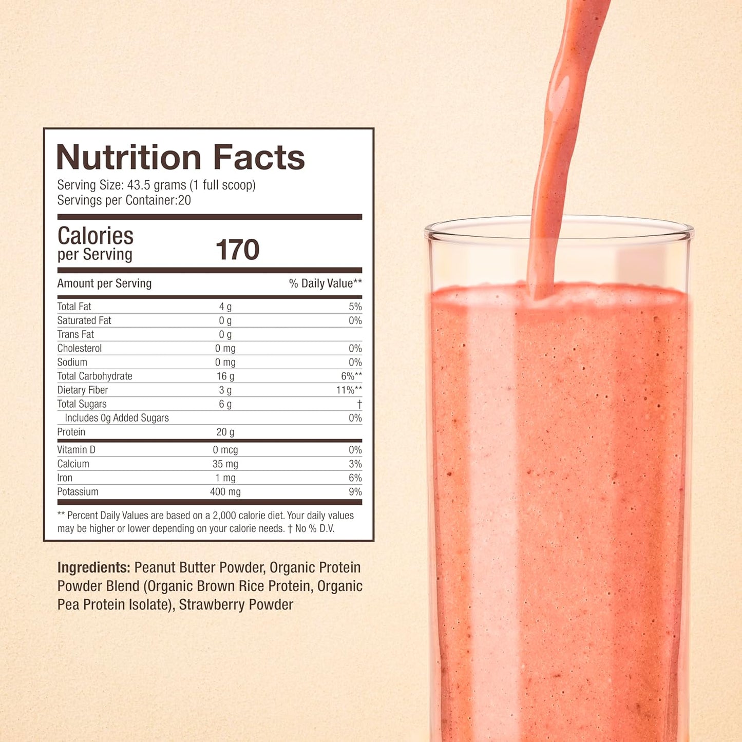 all-natural-strawberry-peanut-butter-protein-powder---20g-protein-20-servings---no-stevia-monk-fruit-artificial-sweeteners---berries-sweetened-5