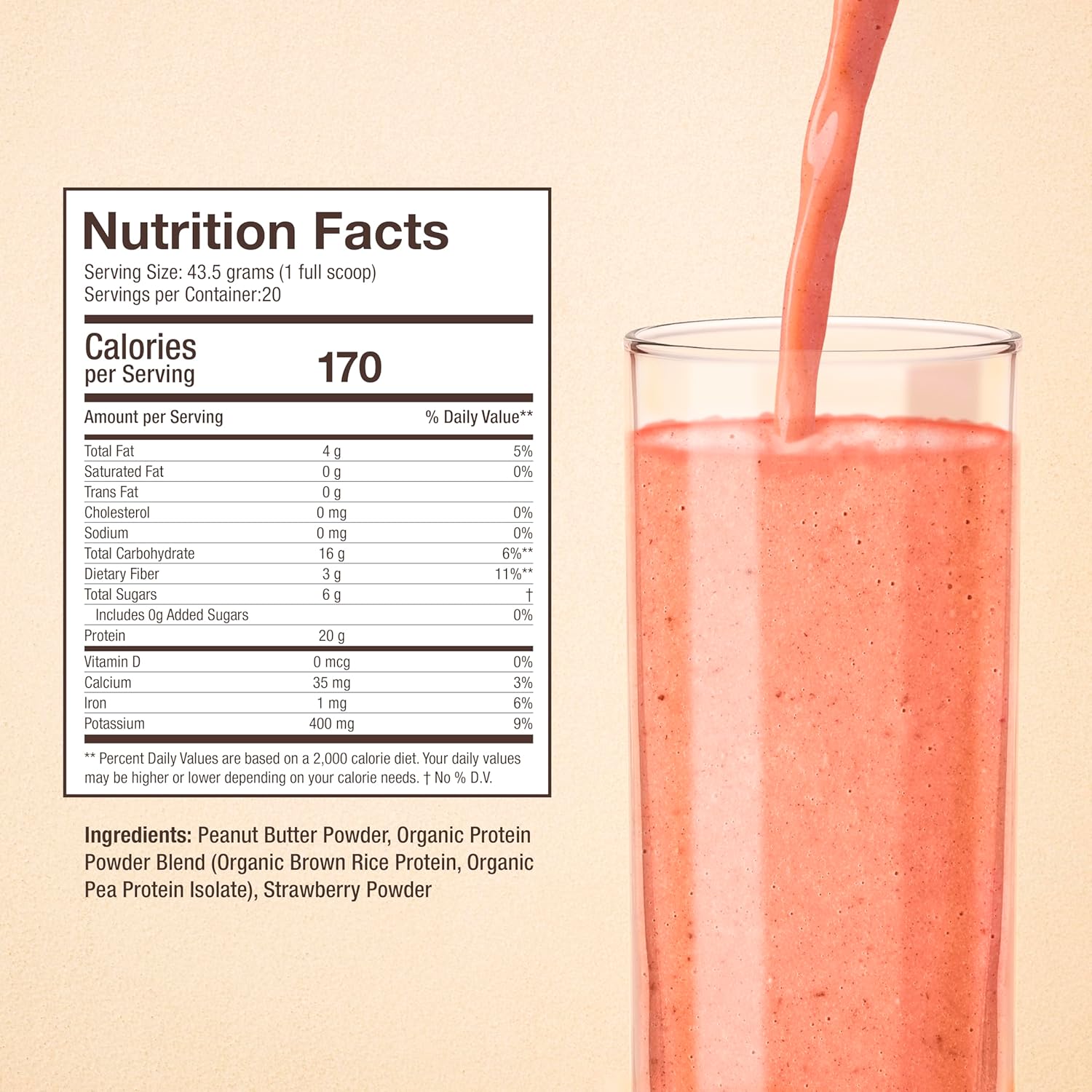 all-natural-strawberry-peanut-butter-protein-powder---20g-protein-20-servings---no-stevia-monk-fruit-artificial-sweeteners---berries-sweetened-5