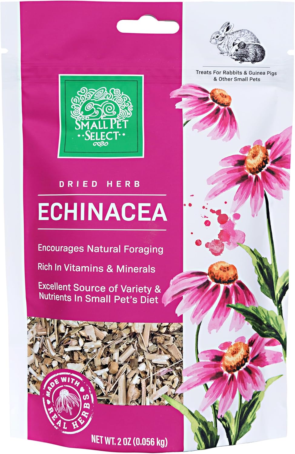 organic-echinacea-herbal-treat-for-adult-rabbits-guinea-pigs---2oz-3