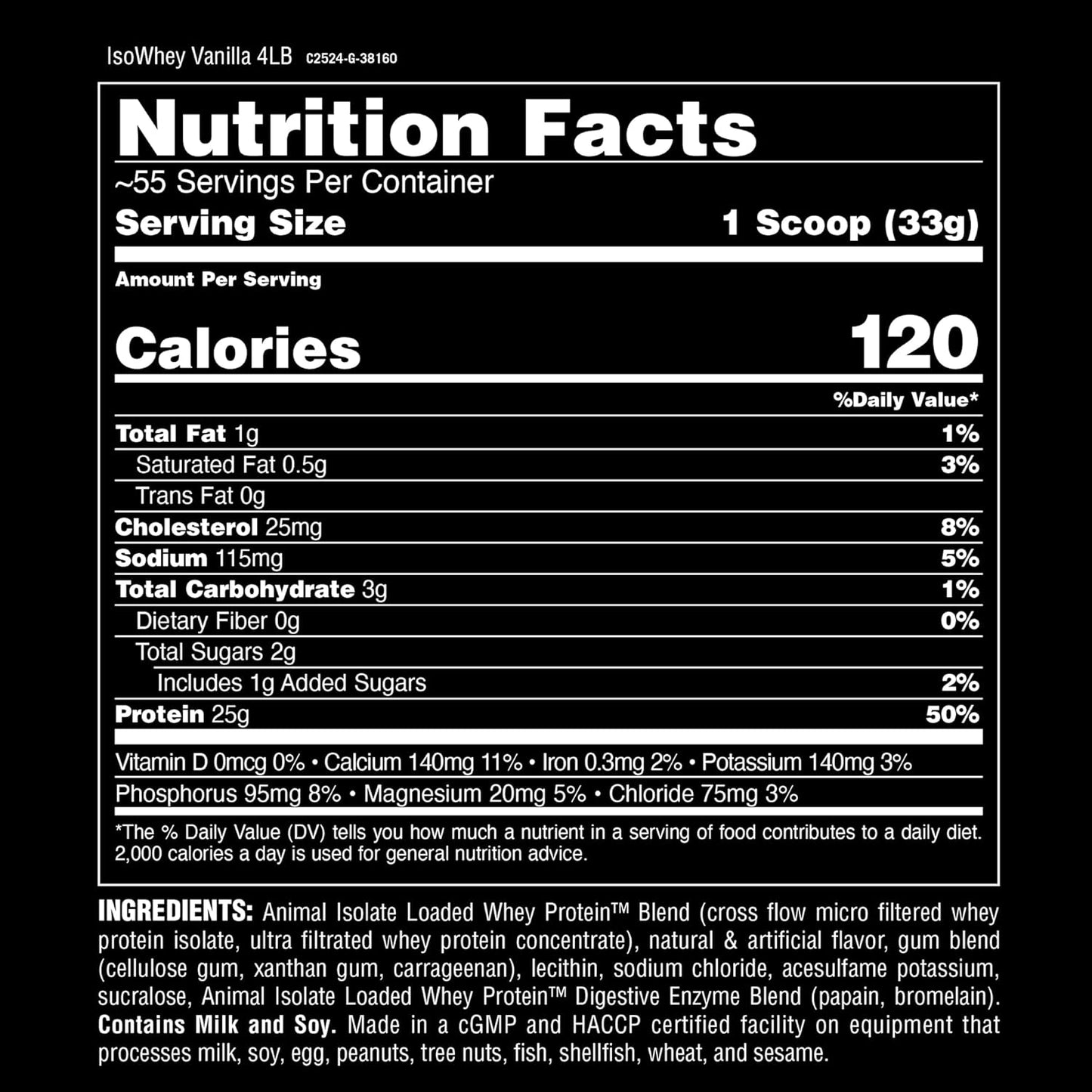 vanilla-animal-whey-isolate-protein-powder---ideal-muscle-builder-and-recovery-supplement-with-digestive-enzymes---25g-protein-low-sugar---4-lbs-for-men-women-4