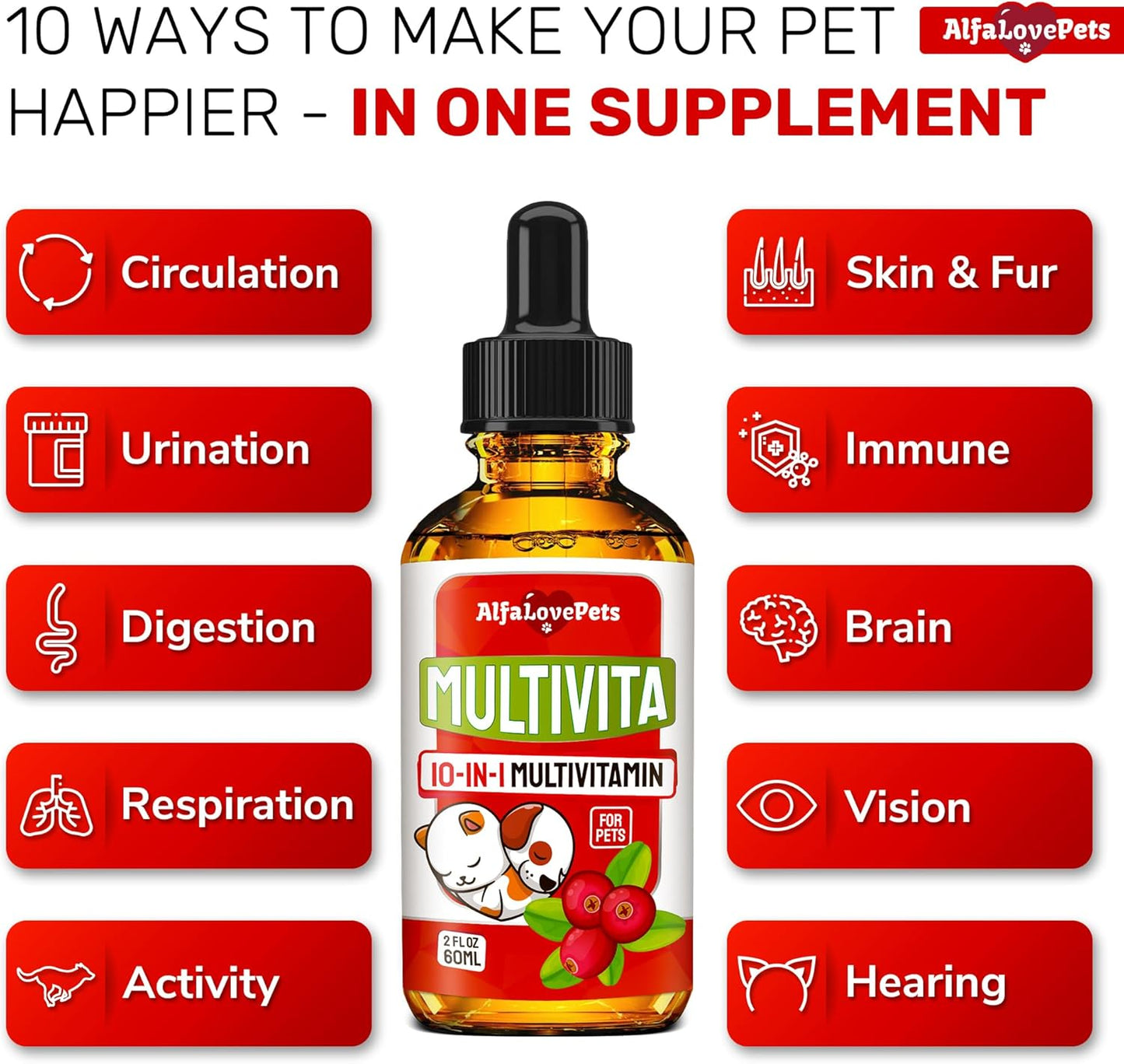 alfa-love-pets-liquid-multivitamin-for-dogs-and-cats---10-in-1-b-complex-c-d3---supports-digestion-urination-hip-joint-skin-coat---cranberry-flavor---2-oz-2
