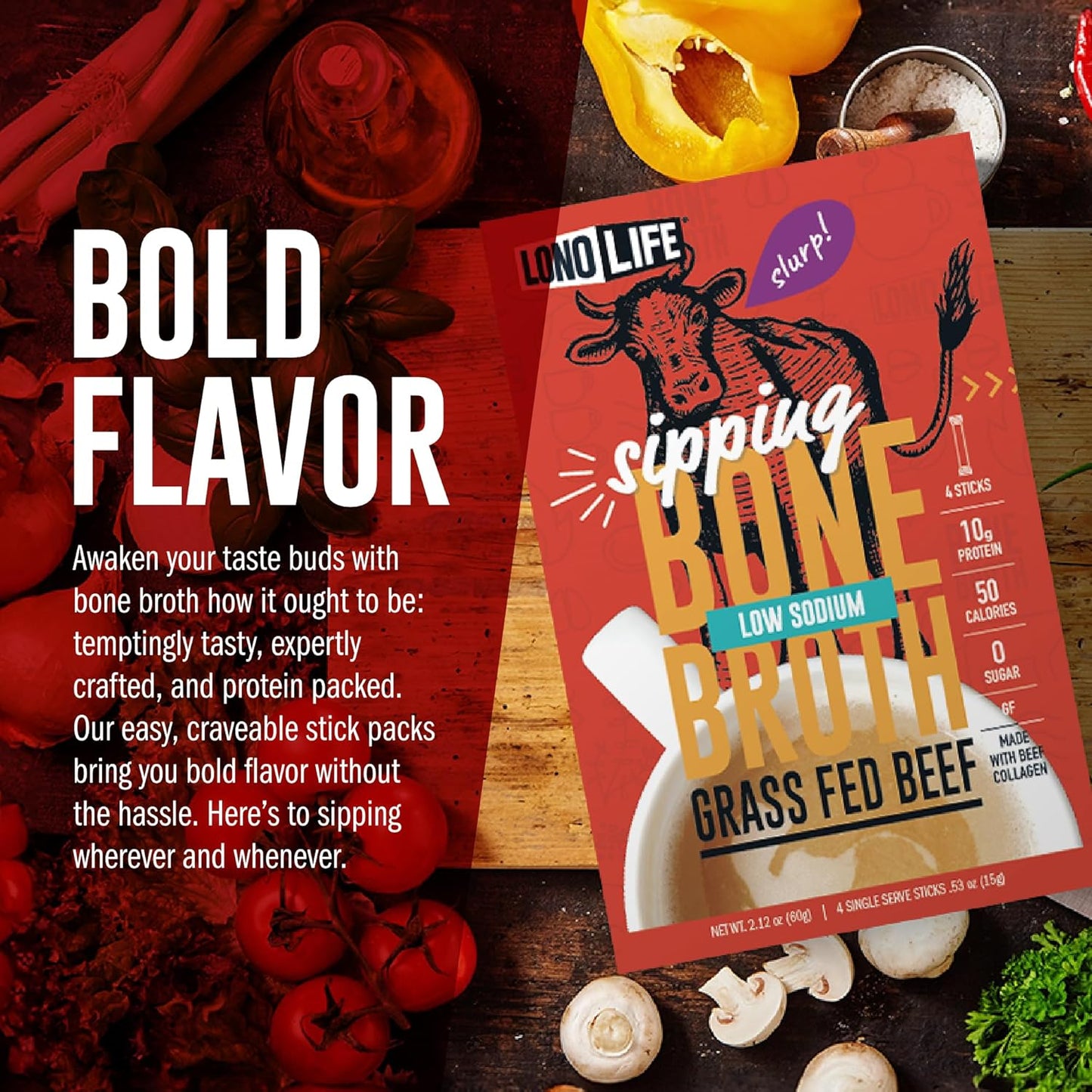 grass-fed-low-sodium-beef-bone-broth-powder-mix-10g-protein-keto-paleo-friendly-natural-ingredients-4-stick-pack-servings-6