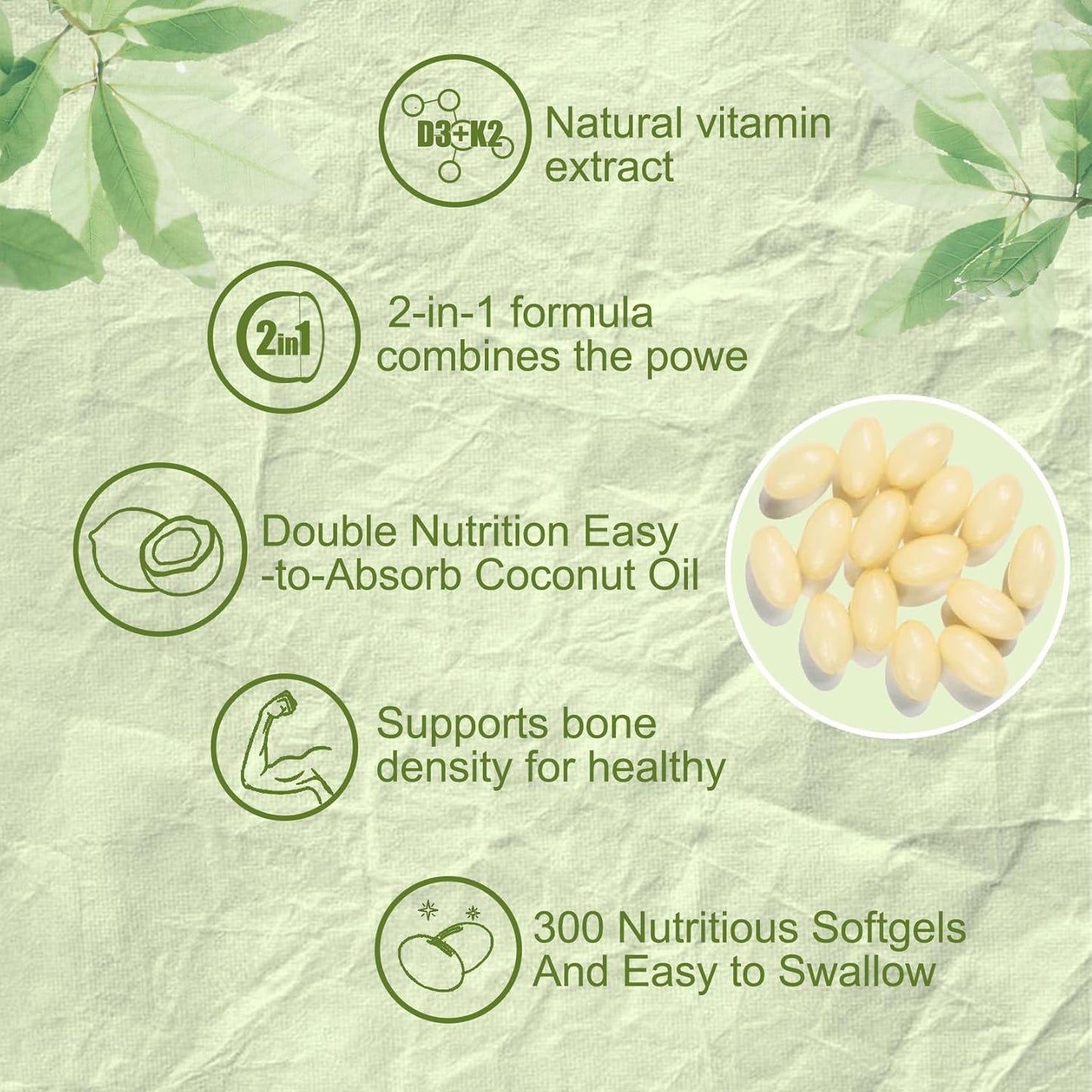 300-count-vitamin-d3-10000-iu-k2-mk-7-200-mcg-softgels-with-coconut-oil---bone-heart-immune-health-support---easy-to-swallow-non-gmo-4