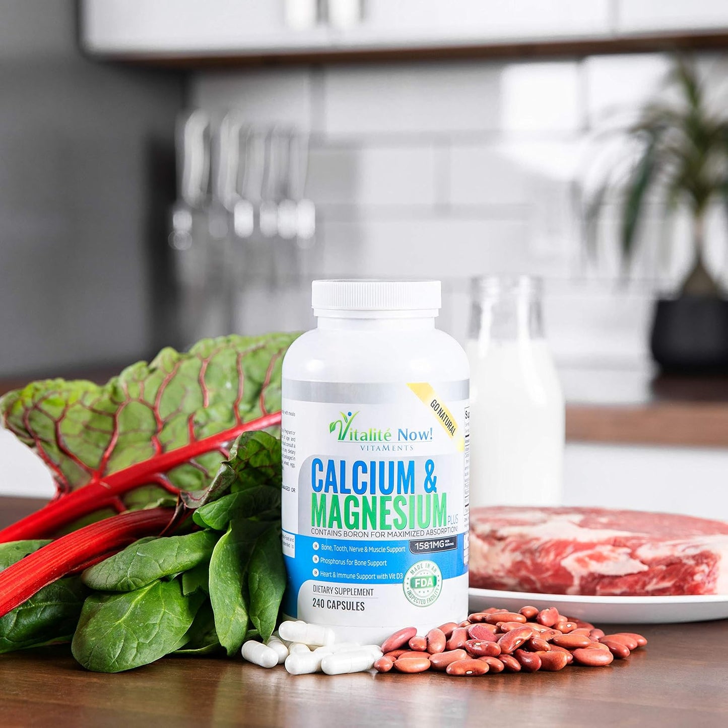 vitalit-now-calcium-magnesium-vitamin-d3-supplement---high-absorption-with-boron---10-forms-of-calcium-phosphorus-for-bone-strength---natural-240-capsules---2-month-supply-7