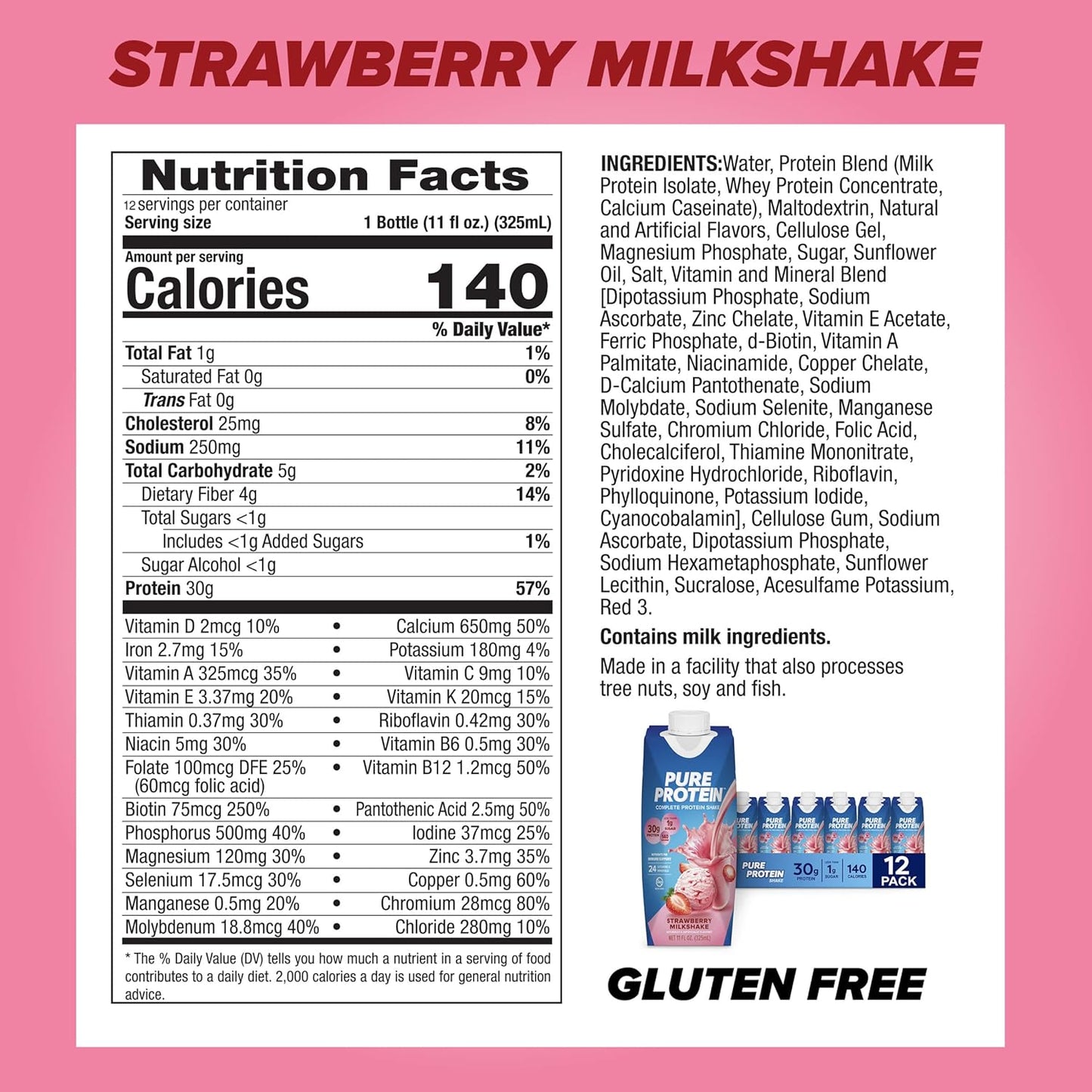 strawberry-protein-shake-with-30g-complete-protein-ready-to-drink-keto-friendly-vitamins-a-c-d-e-zinc-for-immune-health---11oz-bottles-12-pack-3