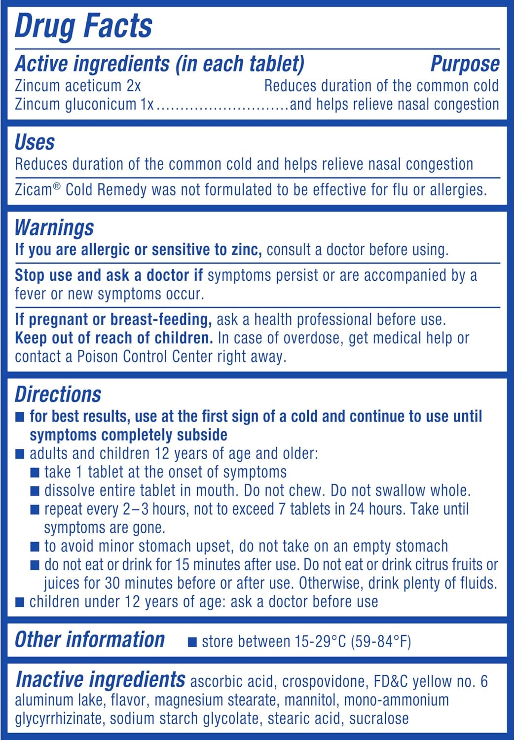 zicam-cold-remedy-zinc-rapidmelts-citrus-flavor-25-count---fast-acting-cold-relief---single-pack-6