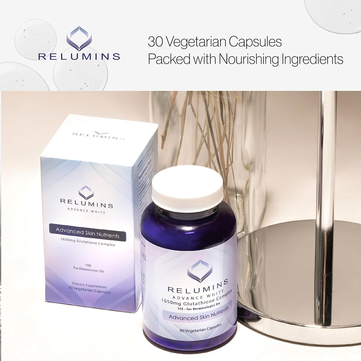 5-bottles-of-relumins-1650mg-glutathione-supplement-with-alpha-lipoic-acid-rose-hips-vitamin-e---90-veggie-capsules-5