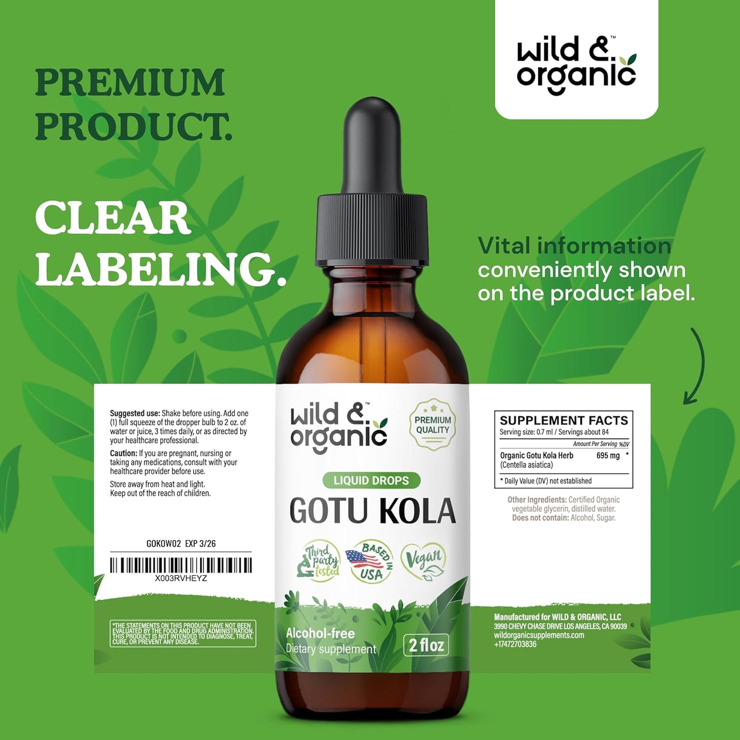 organic-gotu-kola-tincture-for-brain-support---liquid-extract-drops---vegan-alcohol-free-centella-asiatica-supplement---2-fl-oz-9