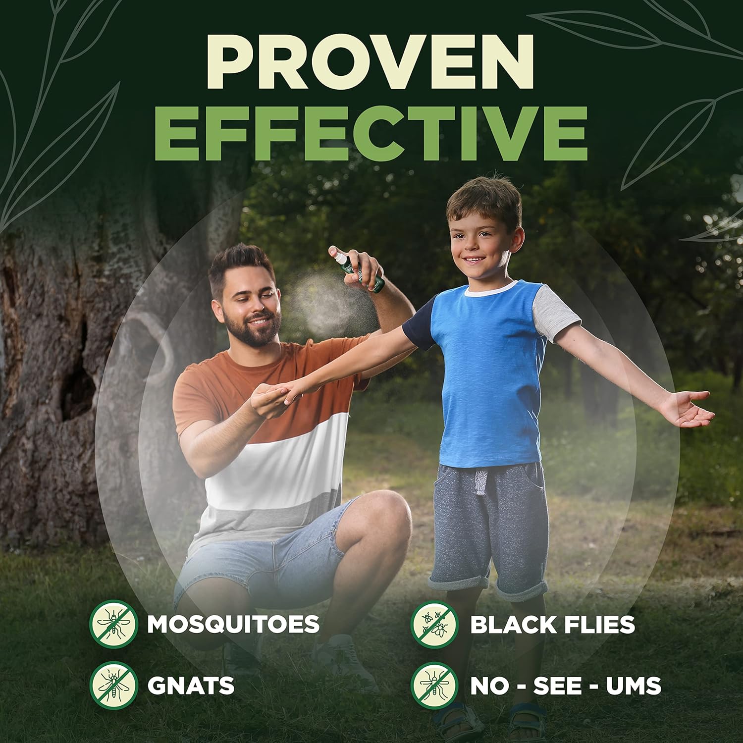 Medella Naturals Deet-Free Insect Repellent Bundle (2-Pack, 8 oz) - Pleasant Lemongrass Scent, Safe for Pets & Kids - Effective Bug Spray for Mosquitoes, Gnats, Black Flies, No-See-ums - Espot.com.au