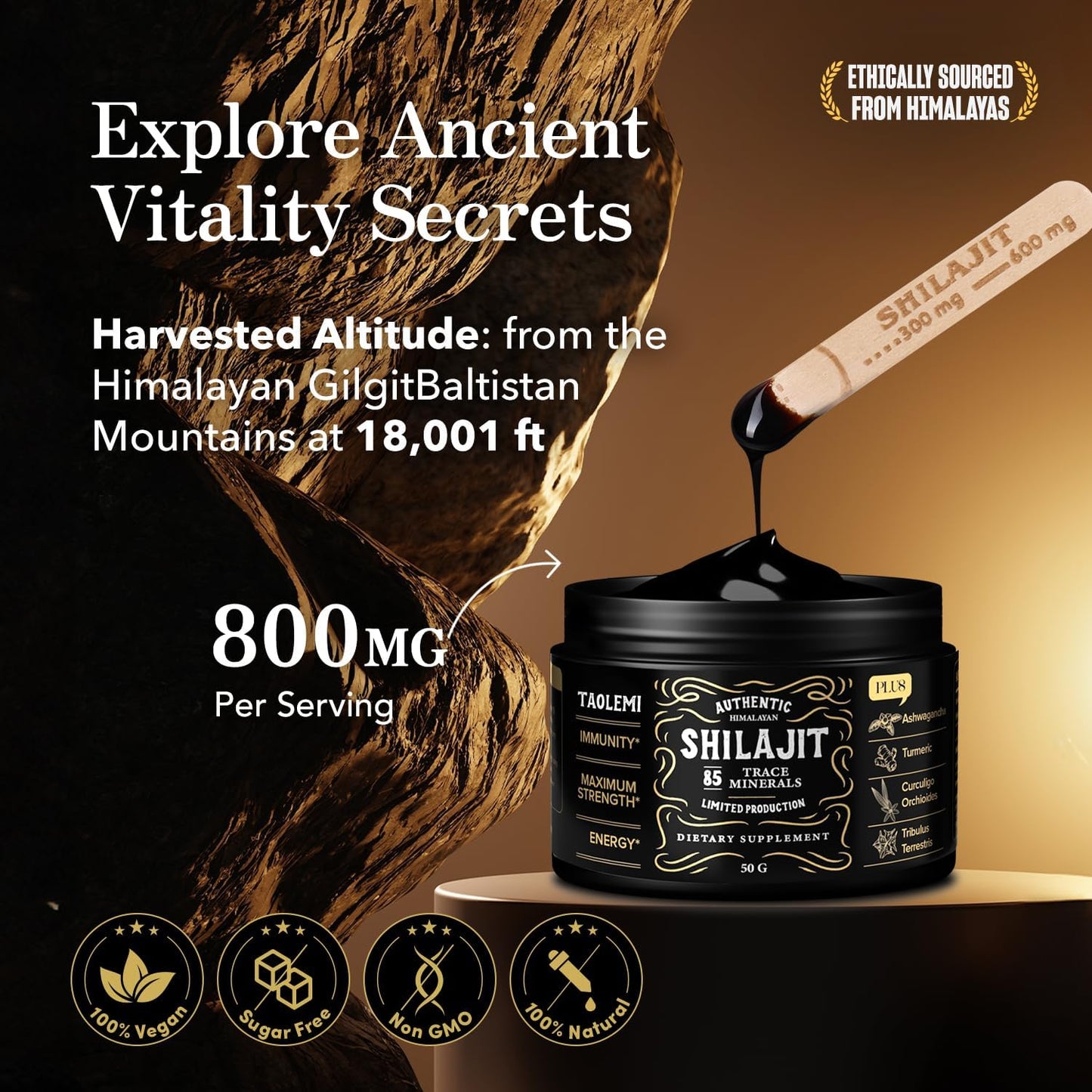 organic-pure-himalayan-shilajit-resin-800mg---85-minerals-fulvic-acid-for-energy-immune-support---men-women---gold-grade---60-servings---50g-jar-2