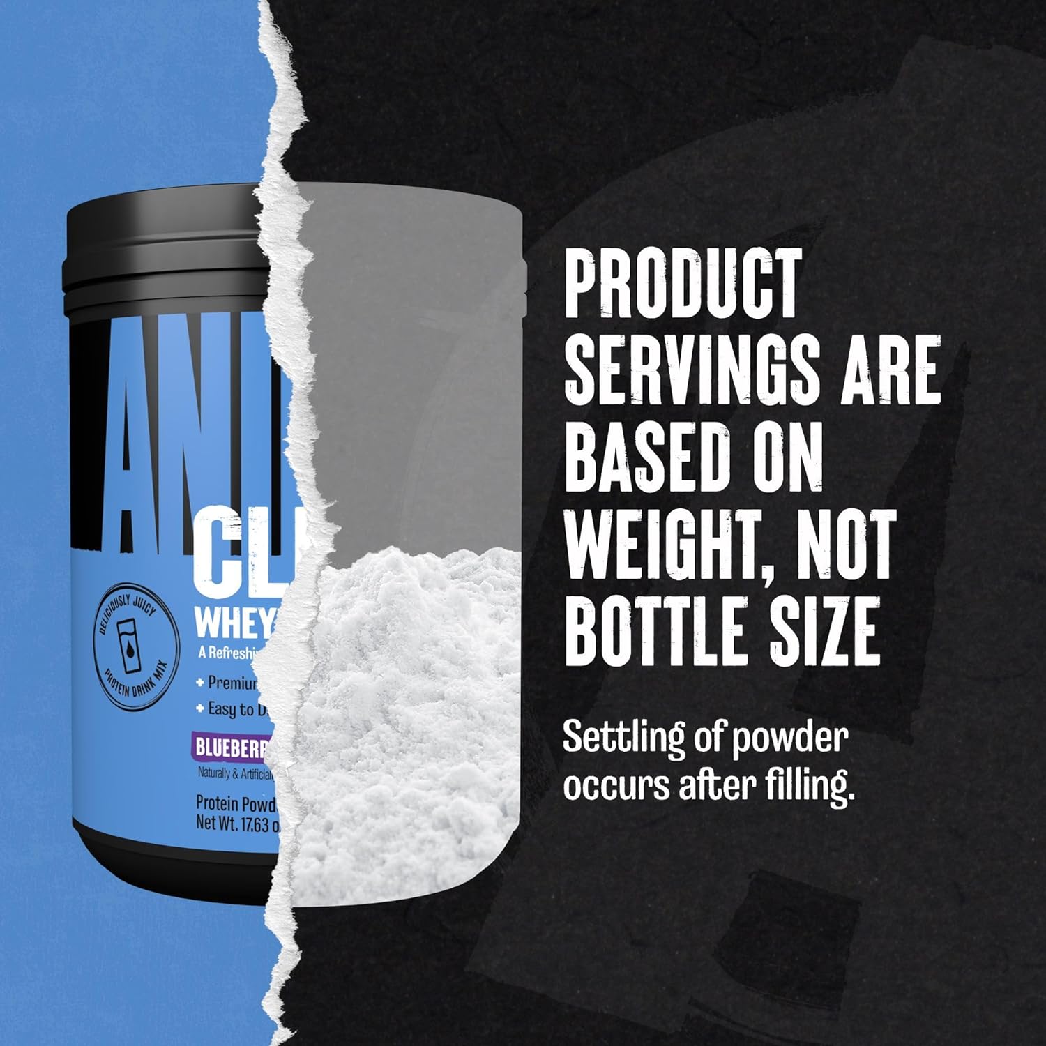 blueberry-acai-clear-whey-isolate-protein-powder---5g-bcaa-easy-to-digest-mix-refreshing-drink-for-men-and-women-500g-20-servings-2