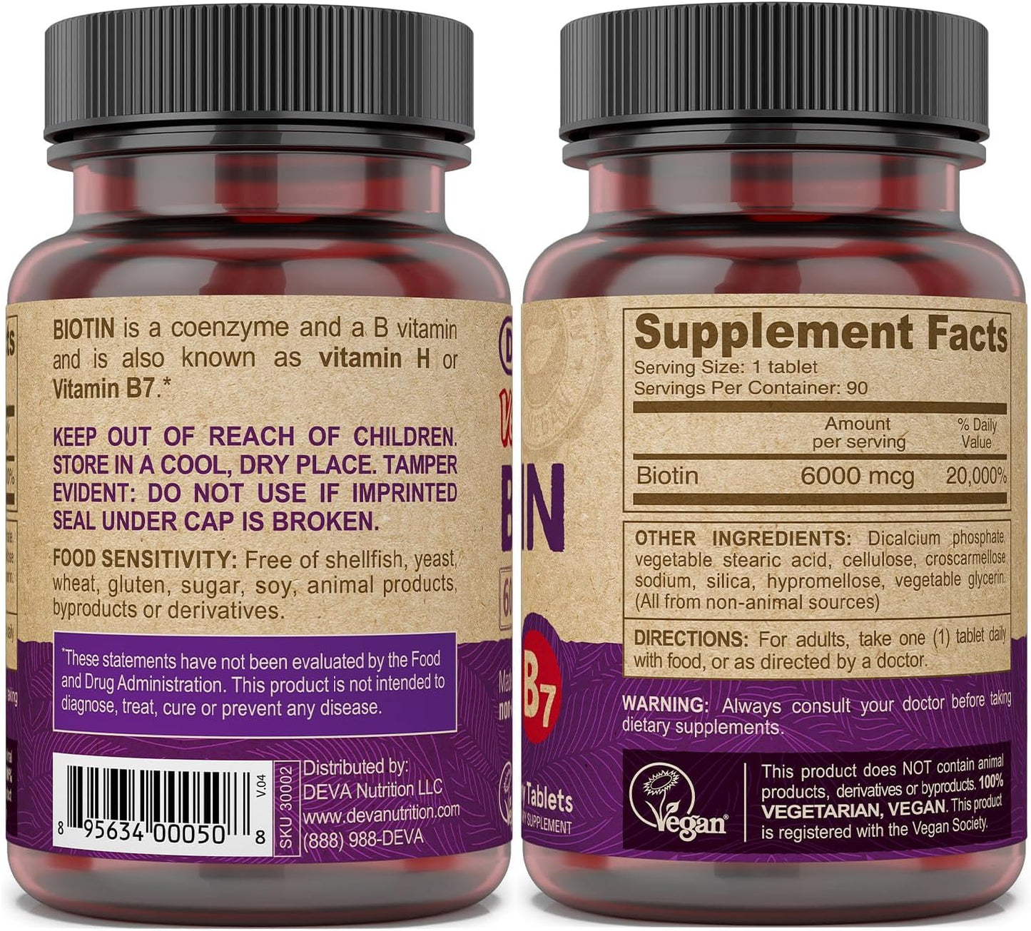vegan-biotin-supplement-6000-mcg---tiny-tablets-easy-to-swallow-vitamin-b7-90-count-bottle-3
