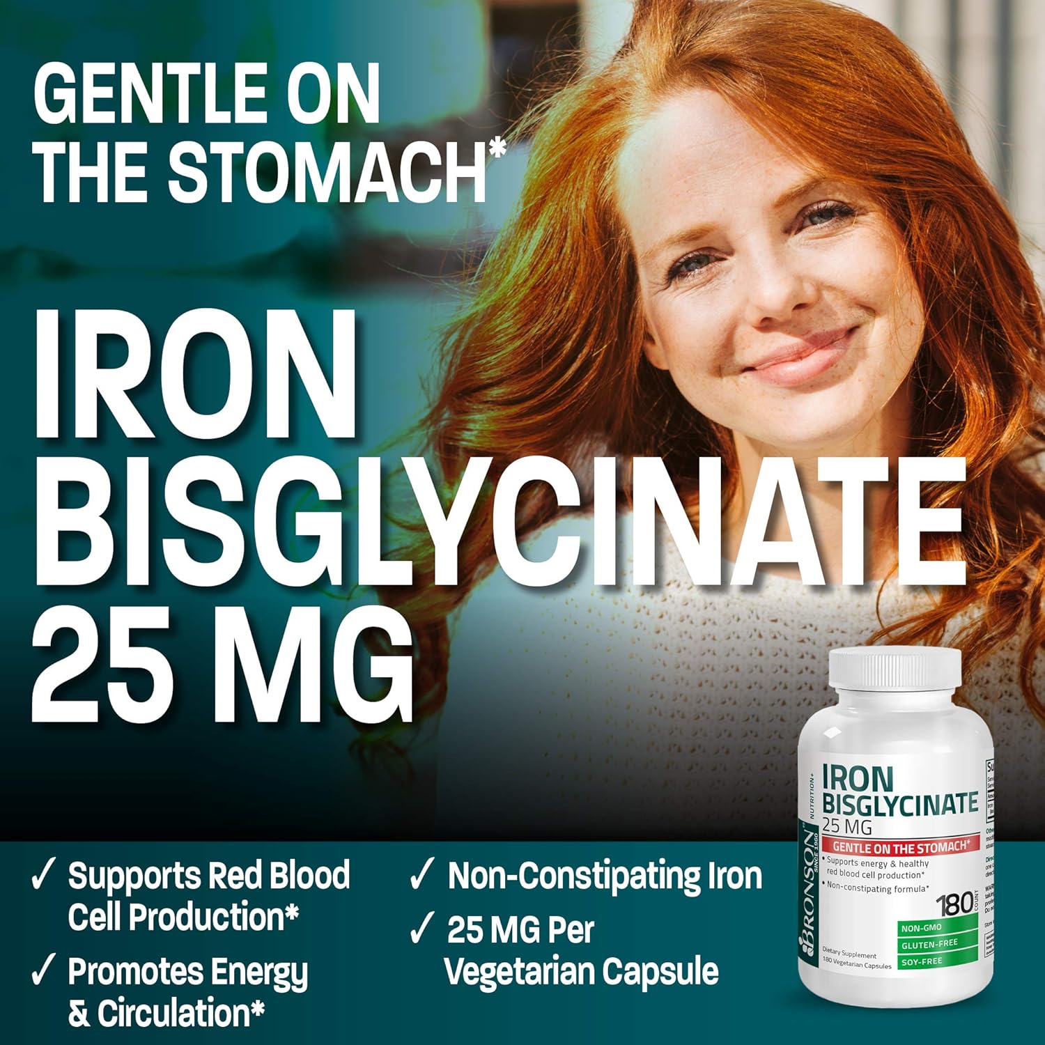 bronson-iron-bisglycinate-25mg-capsules---gentle-on-stomach-supports-energy-red-blood-cells---non-constipating-non-gmo---180-vegetarian-capsules-3