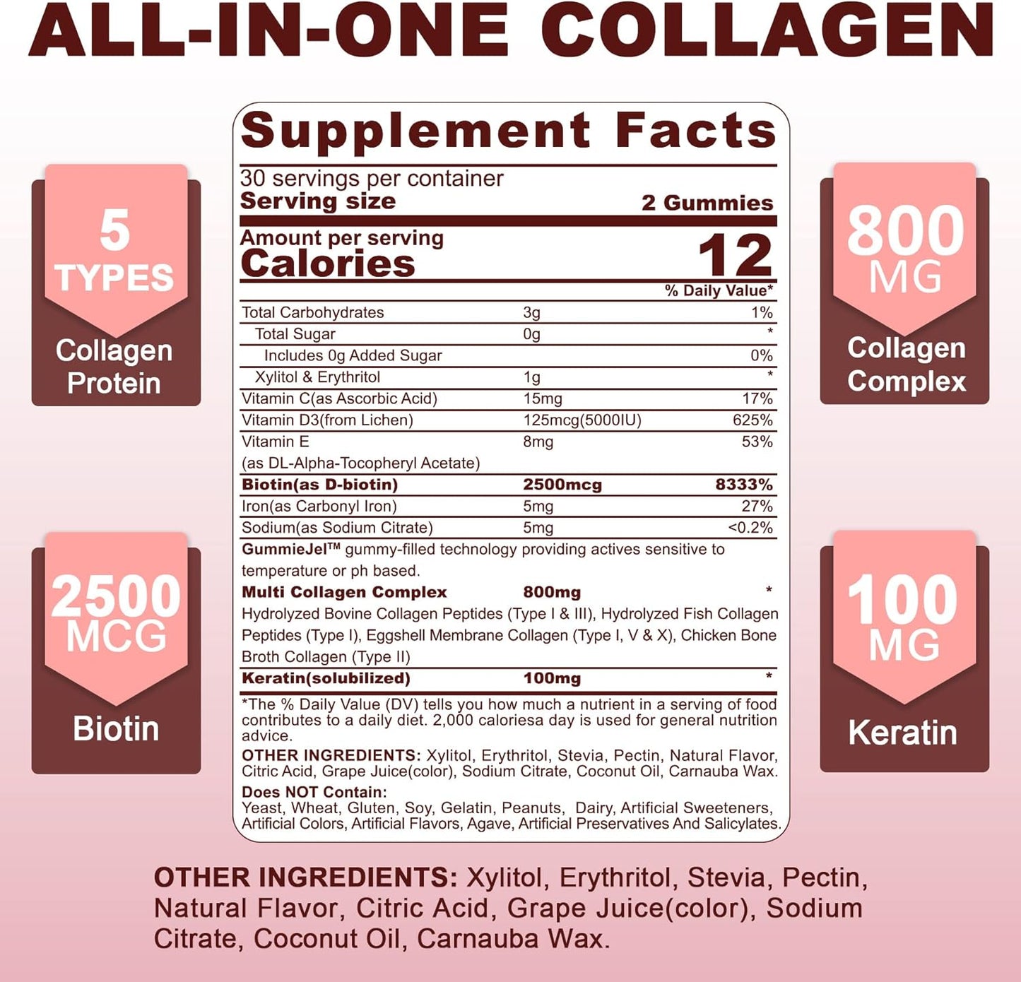 hydrolyzed-collagen-and-calcium-magnesium-gummies-for-adults---sugar-free-promote-healthy-skin-hair-nails-bone-health-muscle-function-and-mood-2