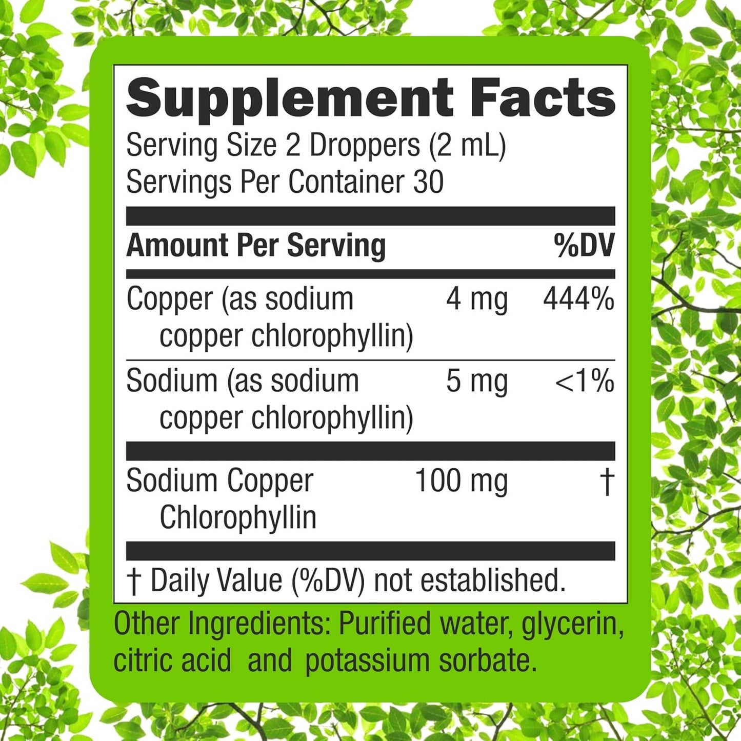 1500-mg-chlorophyll-liquid-drops-for-immune-support-energy-boost-detox-cleanse---skin-gut-health-supplement---non-gmo-vegan---4oz-7