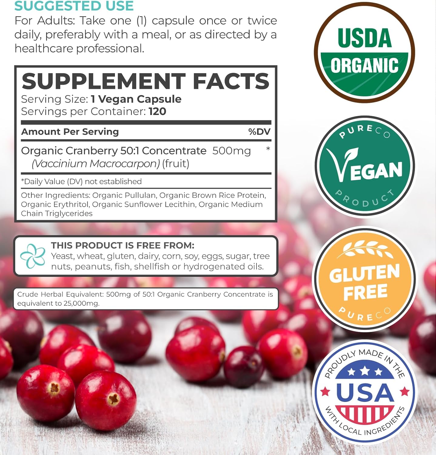 organic-cranberry-pills-25000mg---uti-support-supplement-for-women---kidney-cleanse-urinary-tract-health---vegan-120-capsules-5