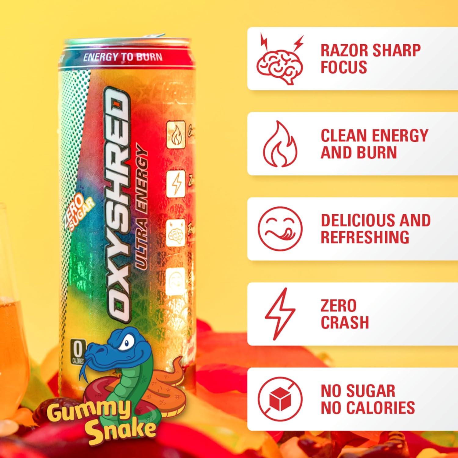 ehp-labs-oxyshred-healthy-energy-drink---zero-sugar-amino-acids-green-tea-extract-vitamin-c-l-carnitine---clean-caffeine-gummy-snake-flavor---12-pack-2