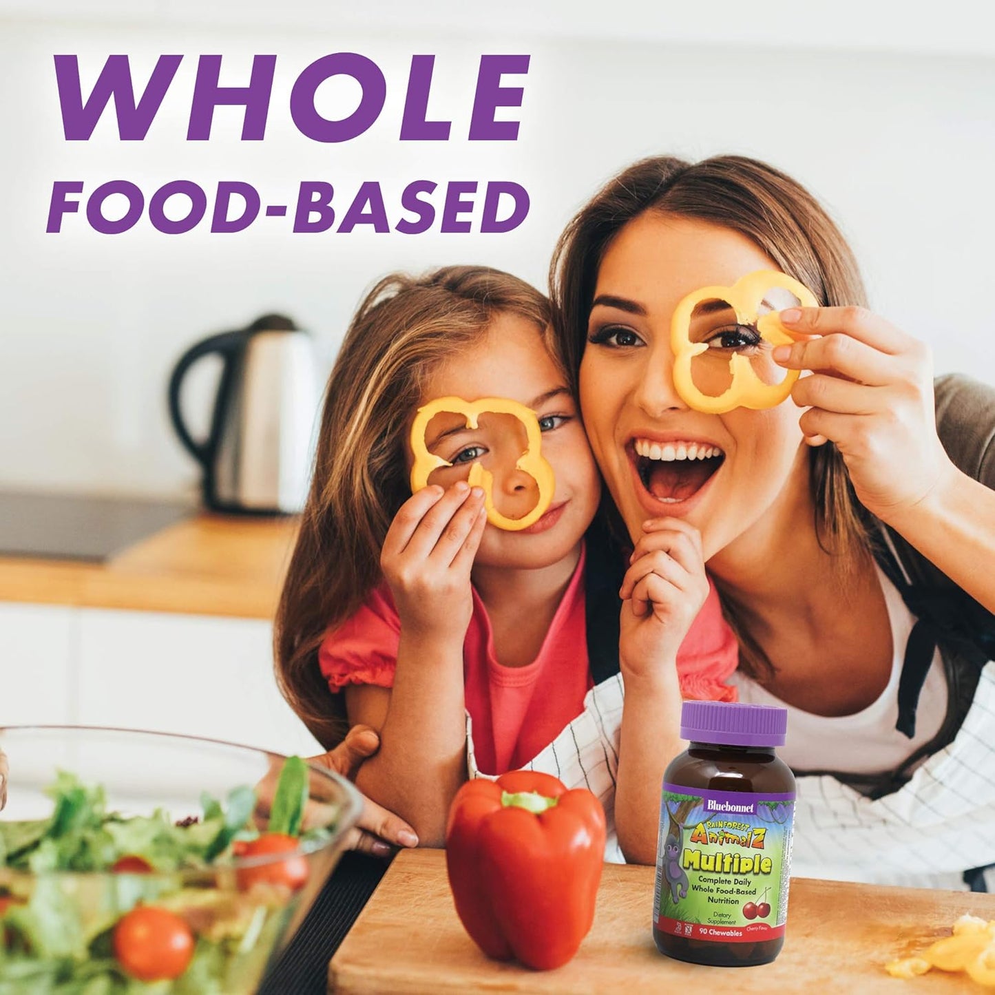 bluebonnet-super-earth-rainforest-animalz-multiple-chewable---90-count---light-greypurple---kids-multivitamin-supplement-4