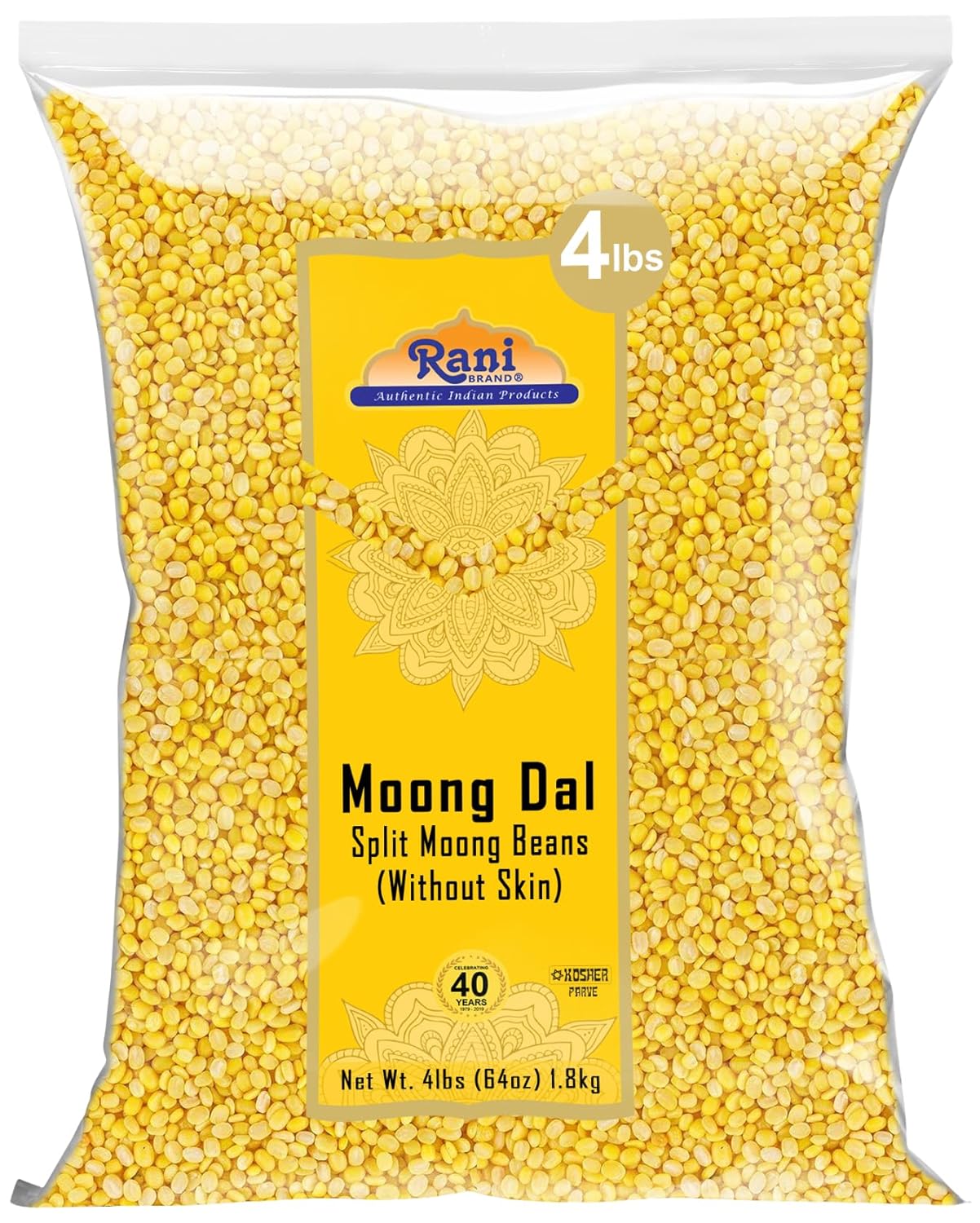 rani-moong-dal-split-mung-beans-lentils-bulk---64oz-4lbs---authentic-indian-product---non-gmo-gluten-friendly-kosher-vegan---natural-origin-1