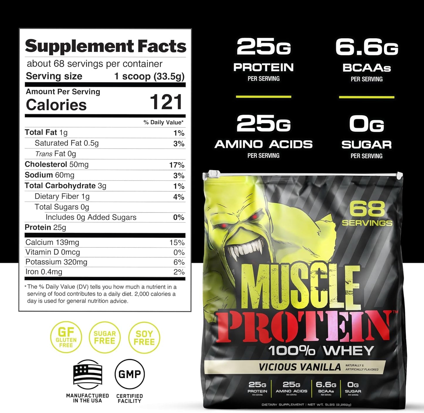 strawberry-whey-protein-powder---5-lbs-25g-protein-66g-bcaas---cold-filtered-muscle-protein-powder-by-colossal-labs-3
