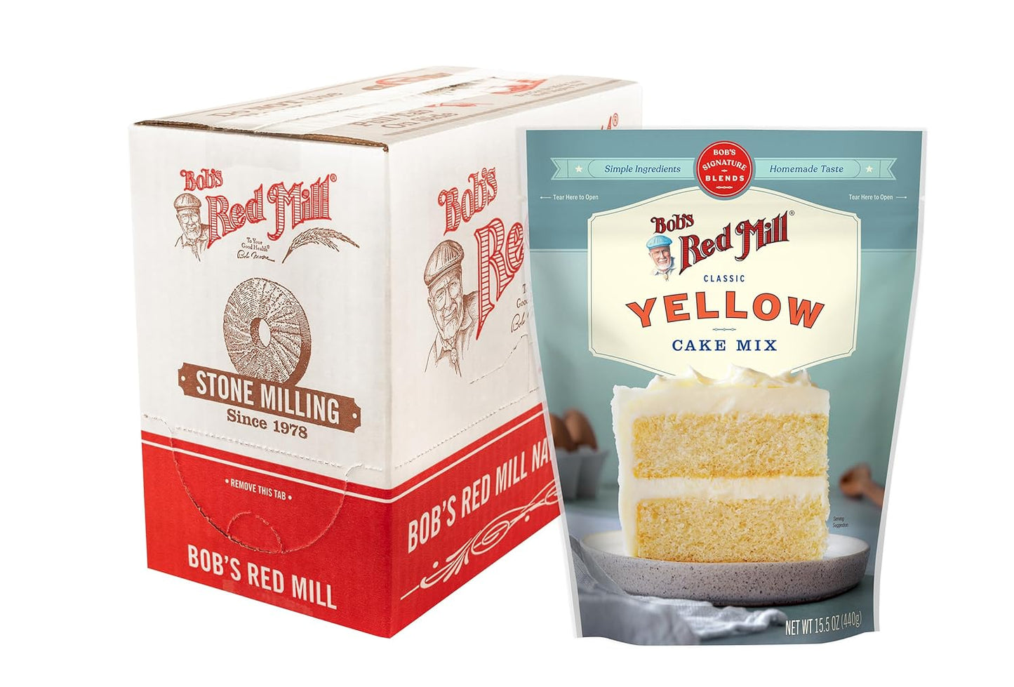 bobs-red-mill-classic-yellow-cake-mix---155-oz-pack-of-4---non-gmo-simple-ingredients-for-homemade-taste-1