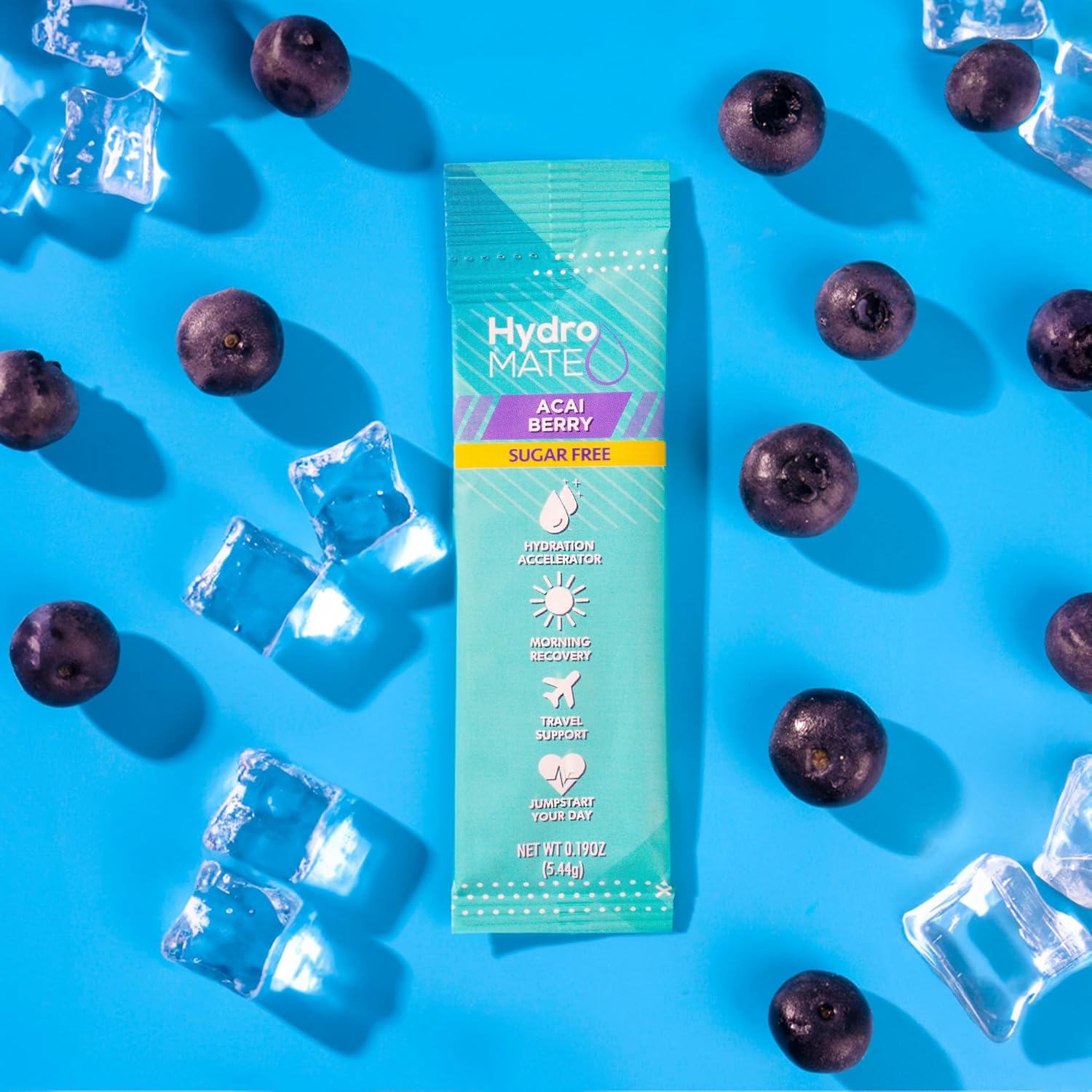 hydromate-electrolytes-powder-acai-berry-sugar-free-hydration-packets-with-vitamin-c---16-sticks-keto-friendly-party-favors-2