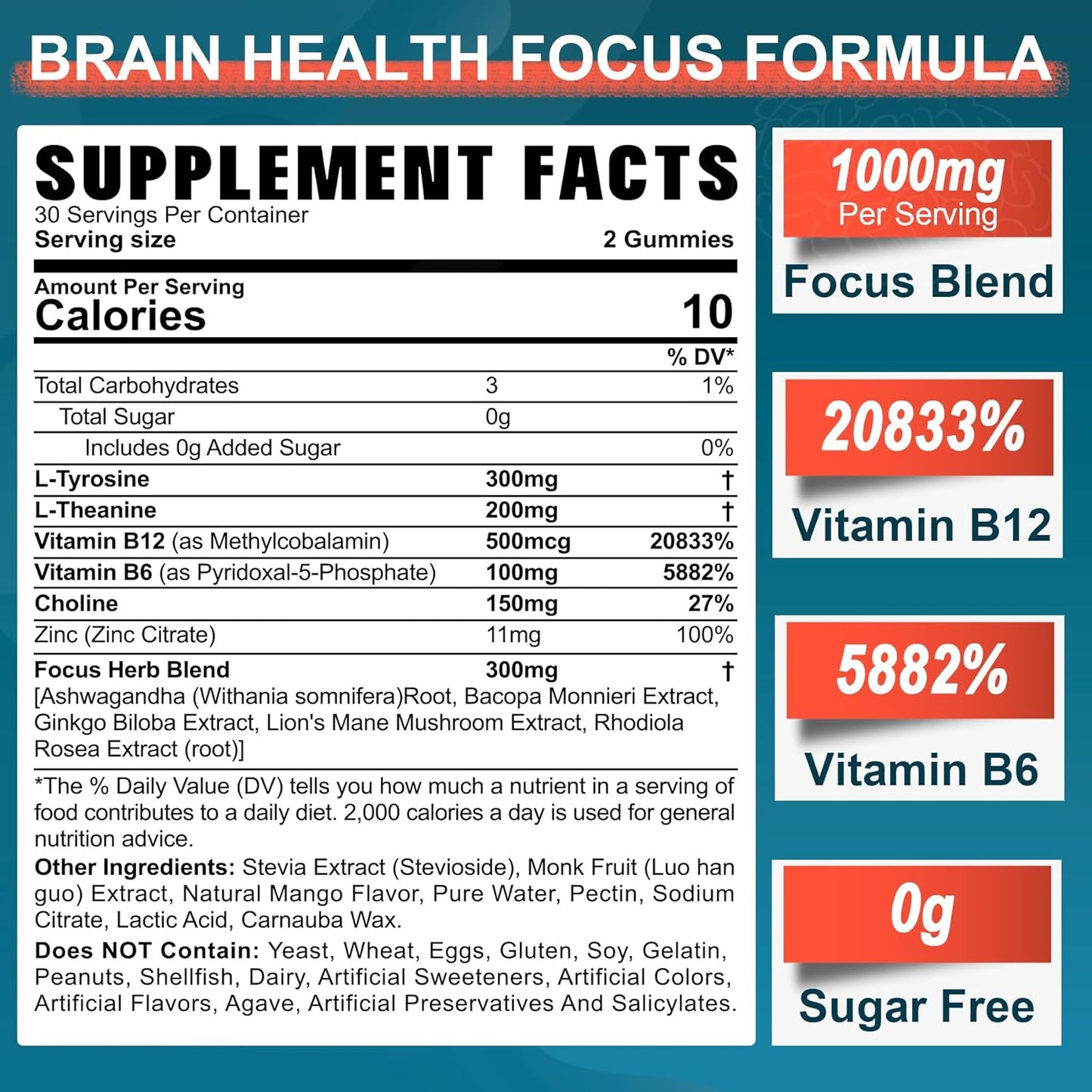 sugar-free-l-tyrosine-gummies-with-l-theanine-vitamin-b6-b12-for-brain-health---lions-mane-ginkgo-biloba-bacopa-monnieri-rhodiola-rosea-choline---2-packs-2