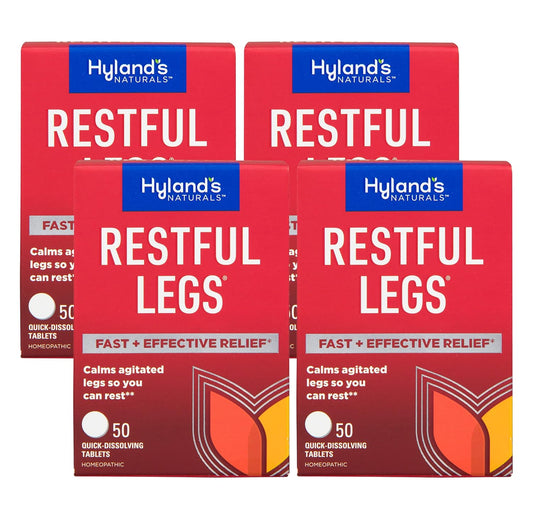Hyland's Restful Legs Tablets - Pack of 4 (200 Tablets Total) - Espot.com.au
