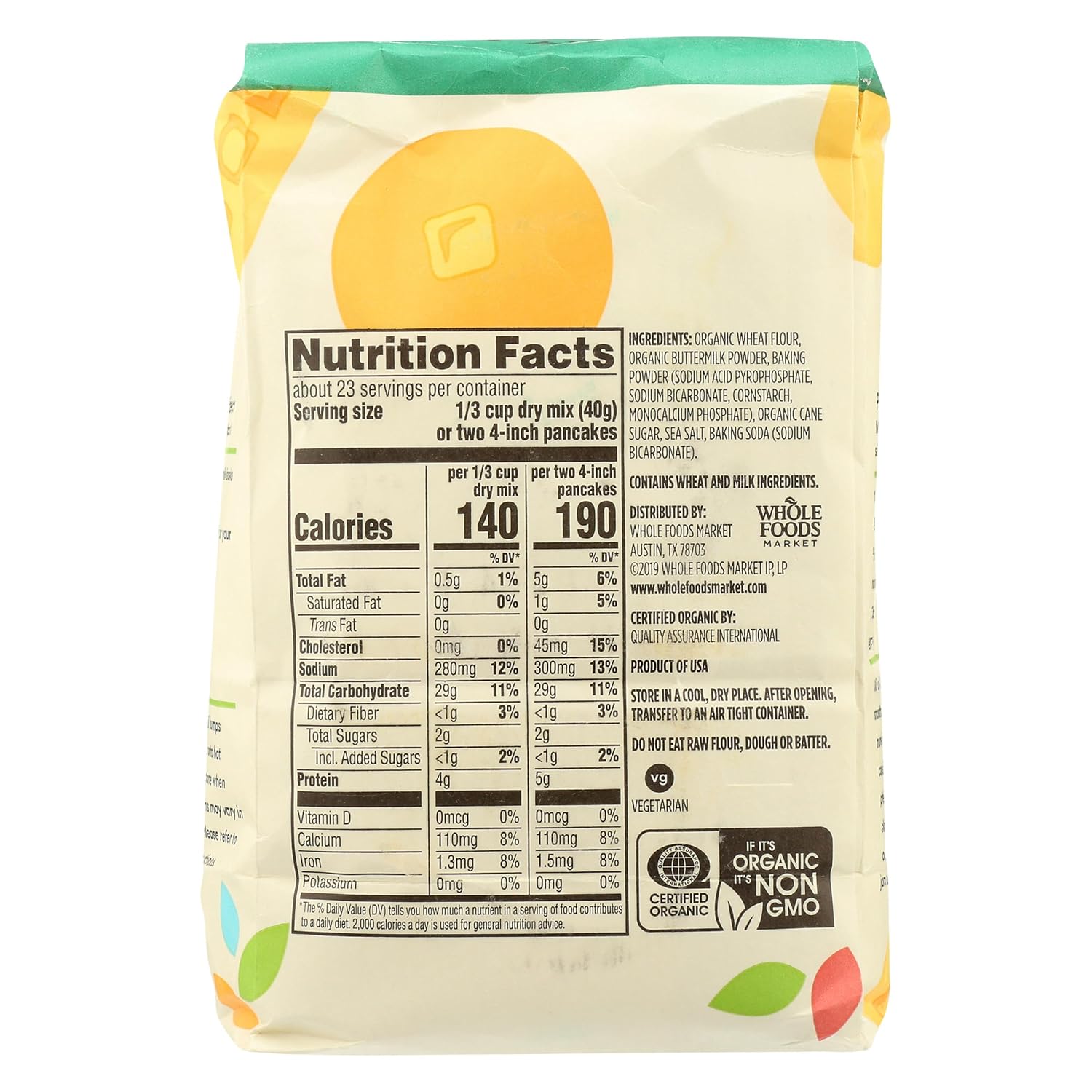 whole-foods-market-organic-buttermilk-pancake-waffle-mix---32-ounce-pack-of-2---365-brand-1