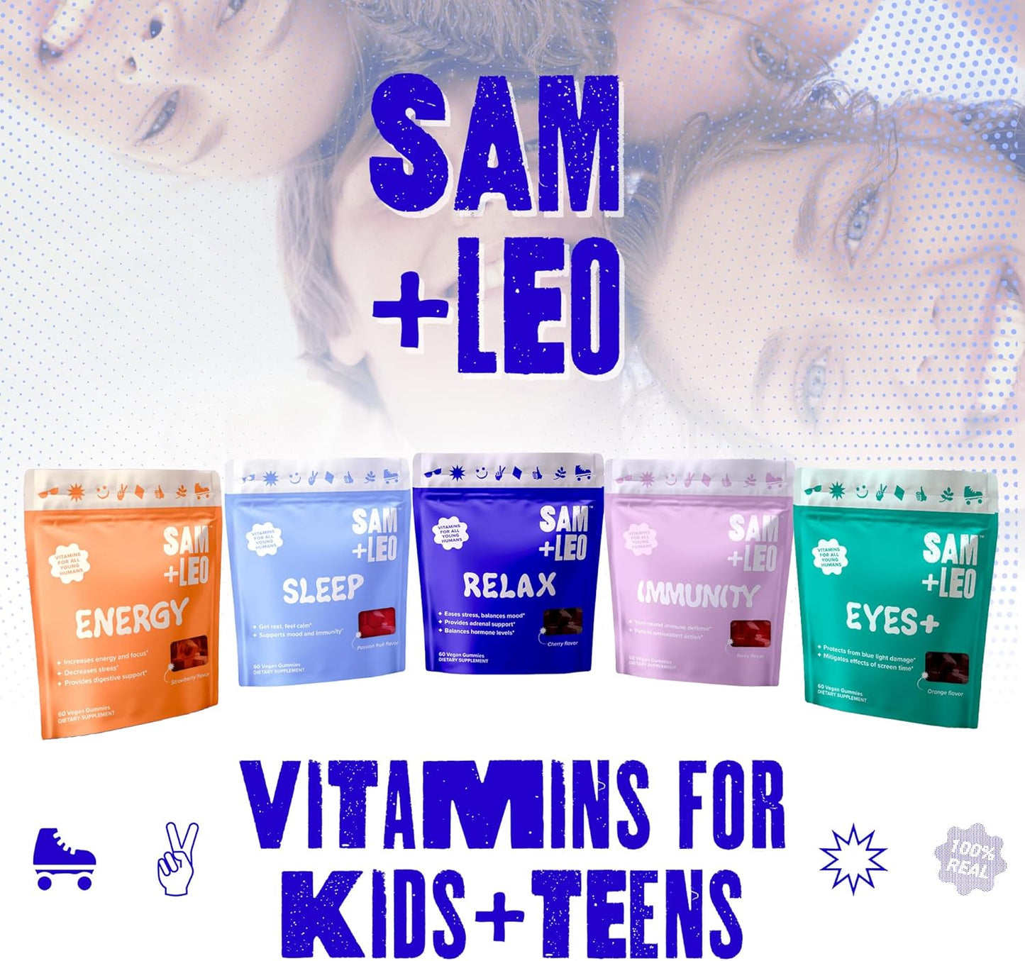 samleo-relax-cherry-gummies---natural-calm-relaxation-for-teens-and-kids-with-ashwagandha-vitamin-d2-zinc---vegan---60-count-7
