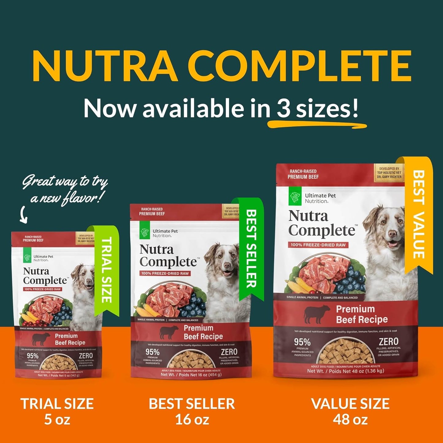 freeze-dried-raw-dog-food-with-antioxidants-prebiotics-amino-acids---veterinarian-formulated-nutrition-for-pets---1lb-beef-flavor-6