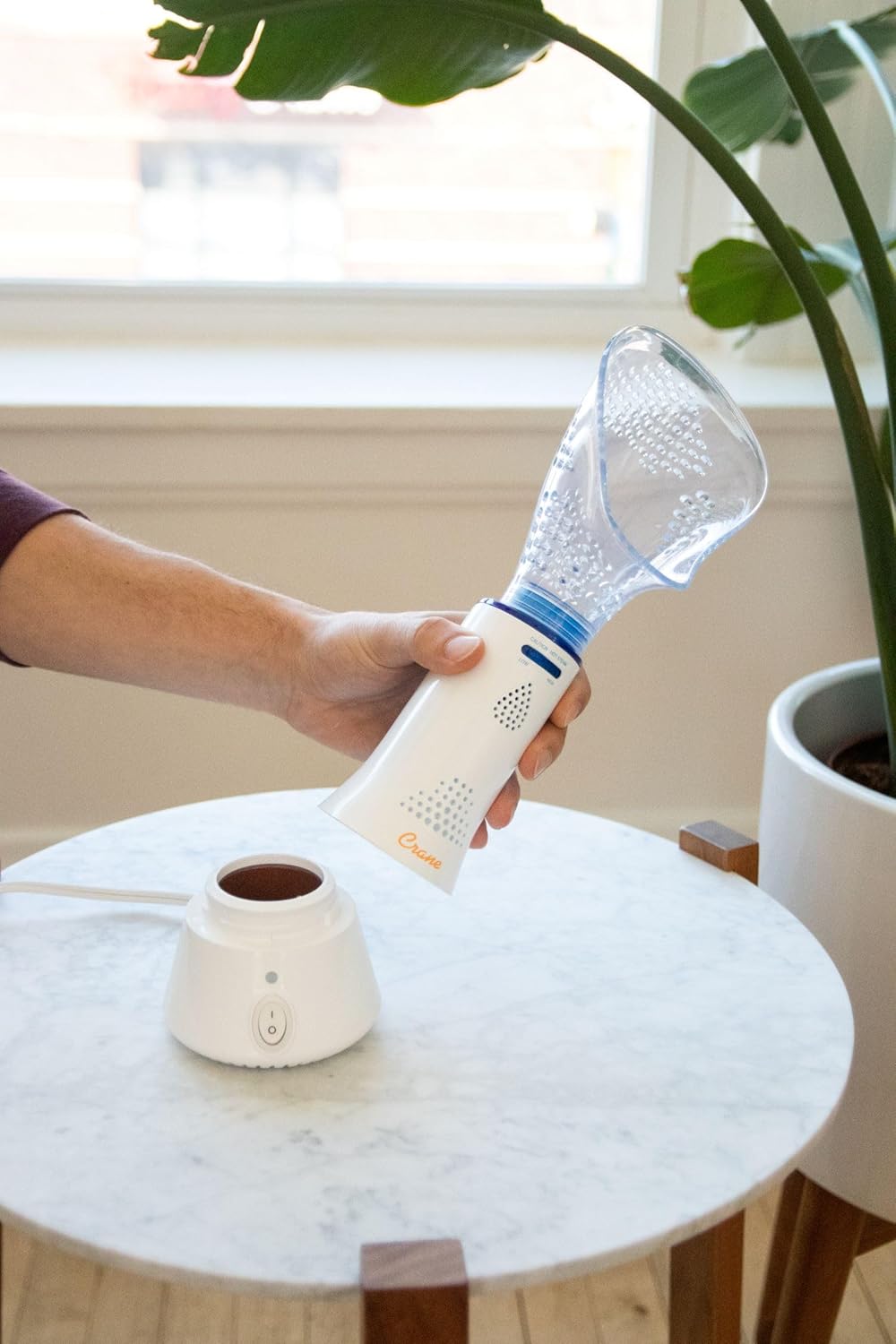 corded-crane-personal-steam-inhaler-for-sinus-congestion-cough-cold-relief---compatible-with-vapor-pads-6