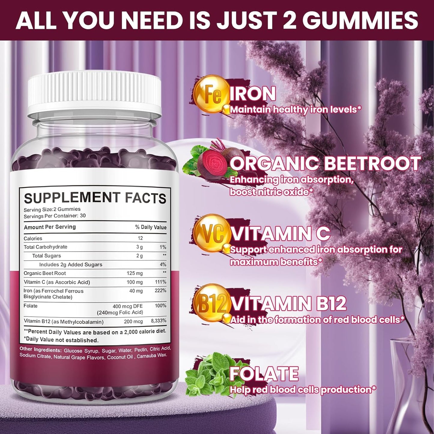 iron-gummies-supplement-with-vitamin-c-b12-folate---blood-builder-energy-support-vegan---grape-flavor---60-gummies-for-anemia-in-women-men-2