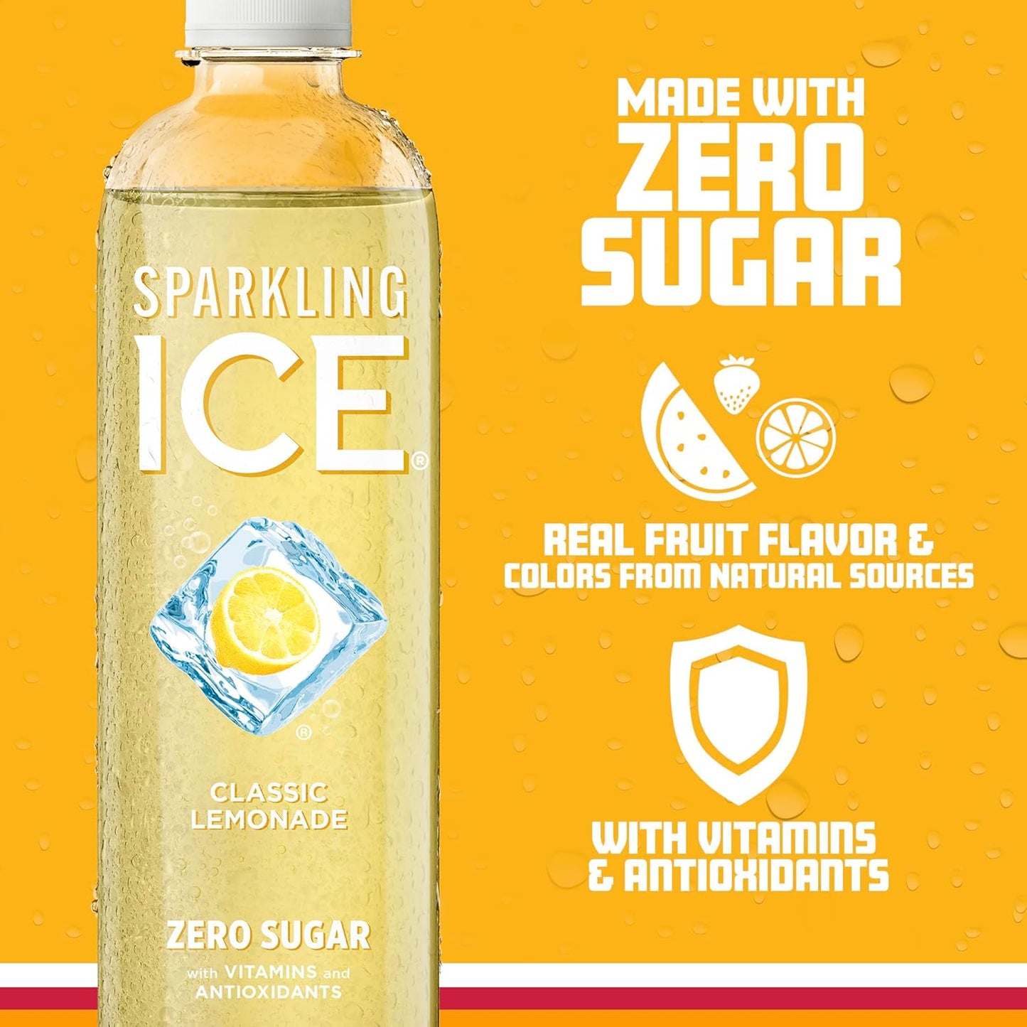 sparkling-ice-classic-lemonade-sparkling-water---zero-sugar-low-calorie-flavored-drink-with-vitamins-antioxidants---17-oz-bottles-12-pack-3